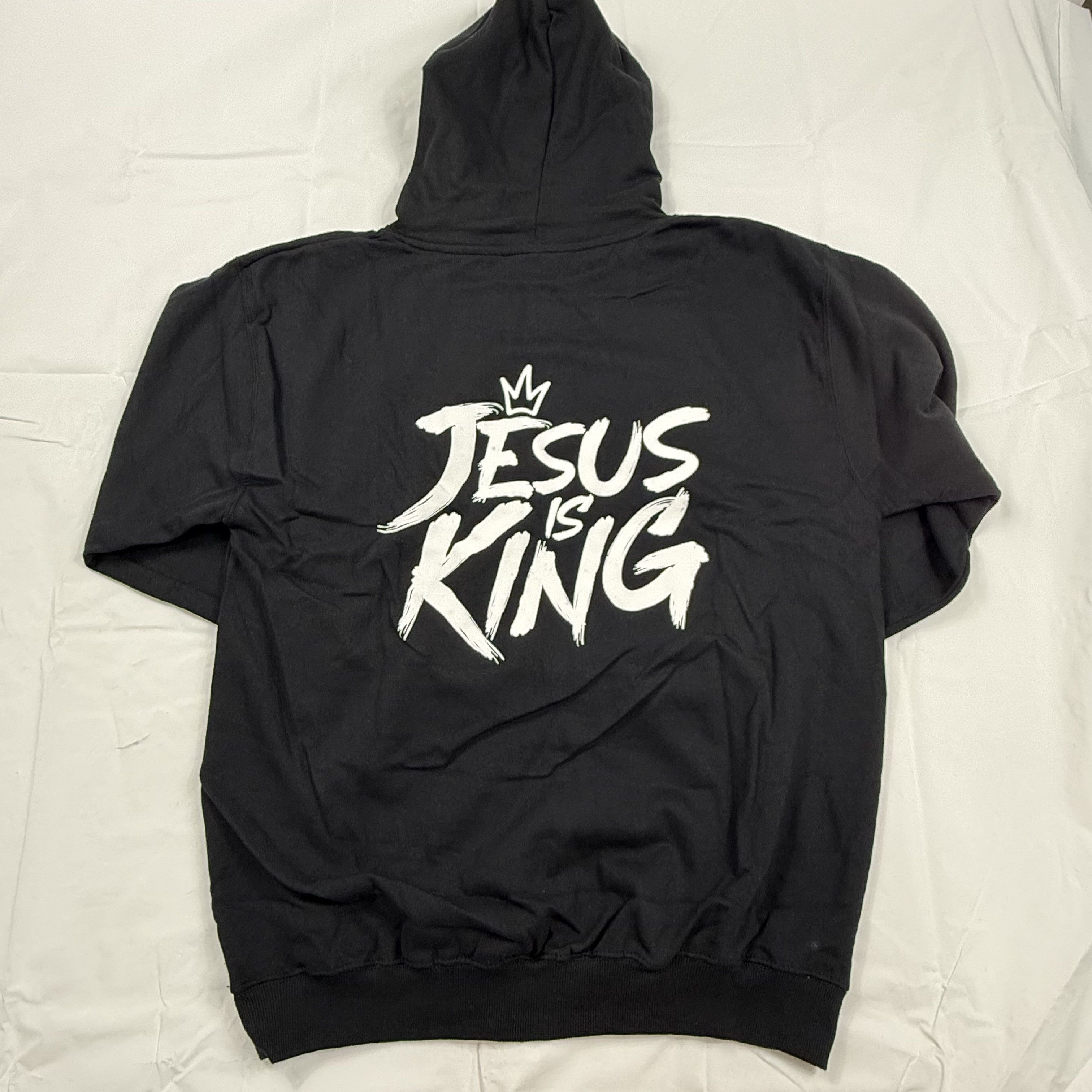 Other Gods Love Overcomes GLO Jesus Is King XL Streetwear Pullover Size US XL / EU 56 / 4 - 1 Thumbnail