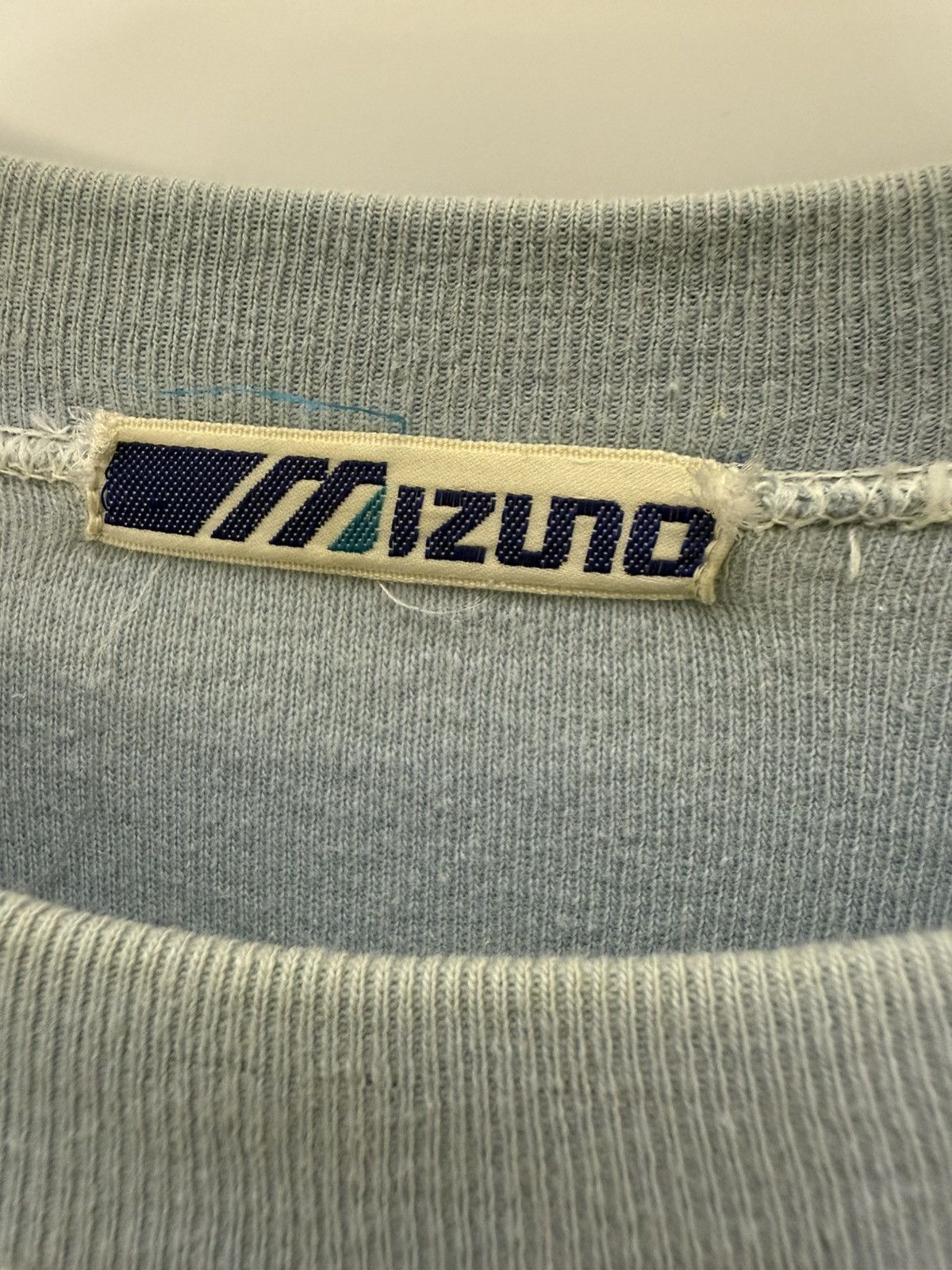 Mizuno 🔥 Vtg 90's Mizuno COUPLE National Radio Cassette Raglen Slee Size US M / EU 48-50 / 2 - 6 Thumbnail