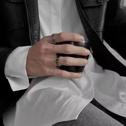 Jewelry × Vintage Retro irregular ring Size ONE SIZE - 3 Thumbnail