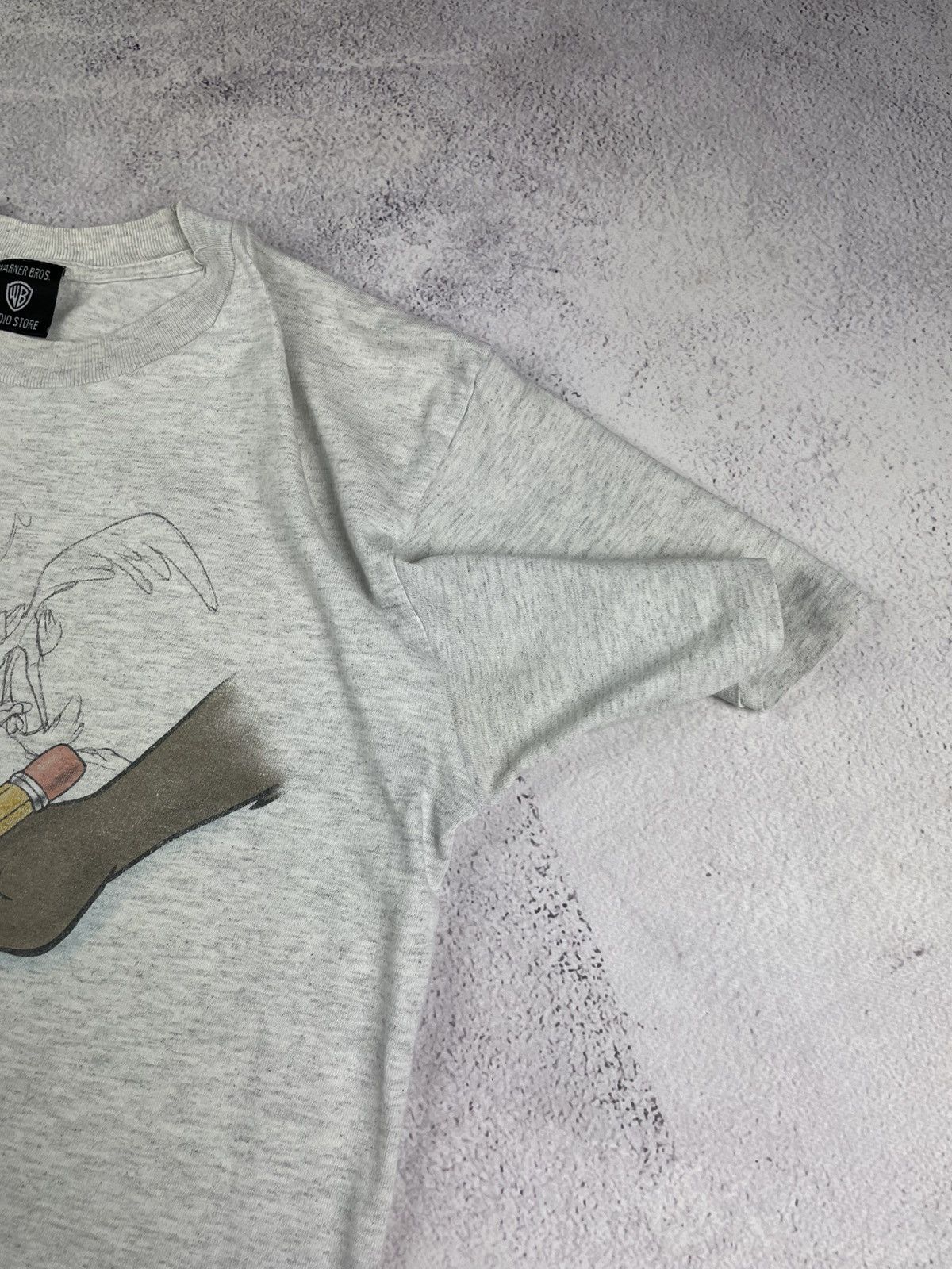 Warner Bros Vintage 1998 Warner Bros Road Runner T-Shirt , grey Size M Size US M / EU 48-50 / 2 - 7 Thumbnail