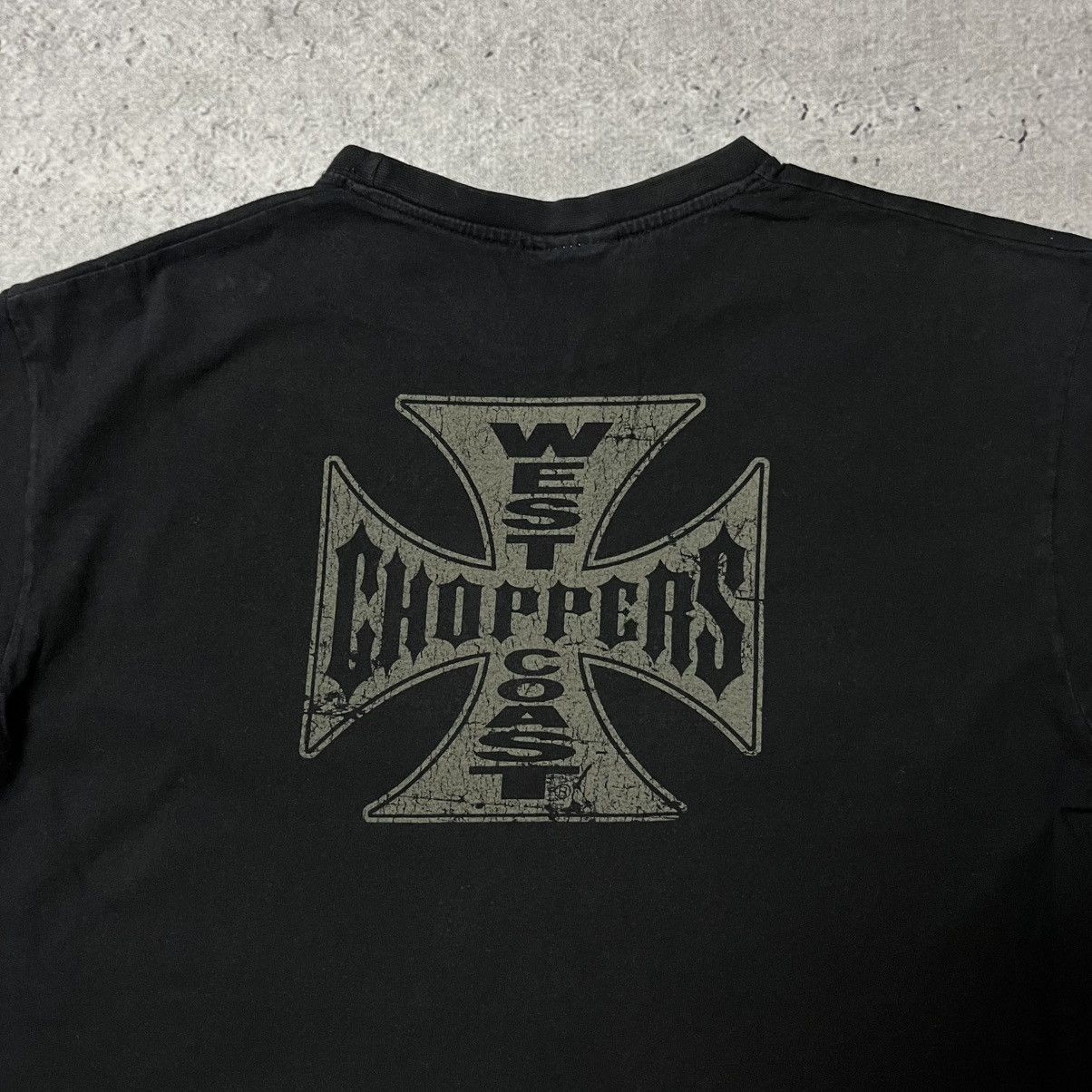 West Coast Choppers Vintage West Coast Choppers tee L motocycle 00s Size US L / EU 52-54 / 3 - 5 Thumbnail