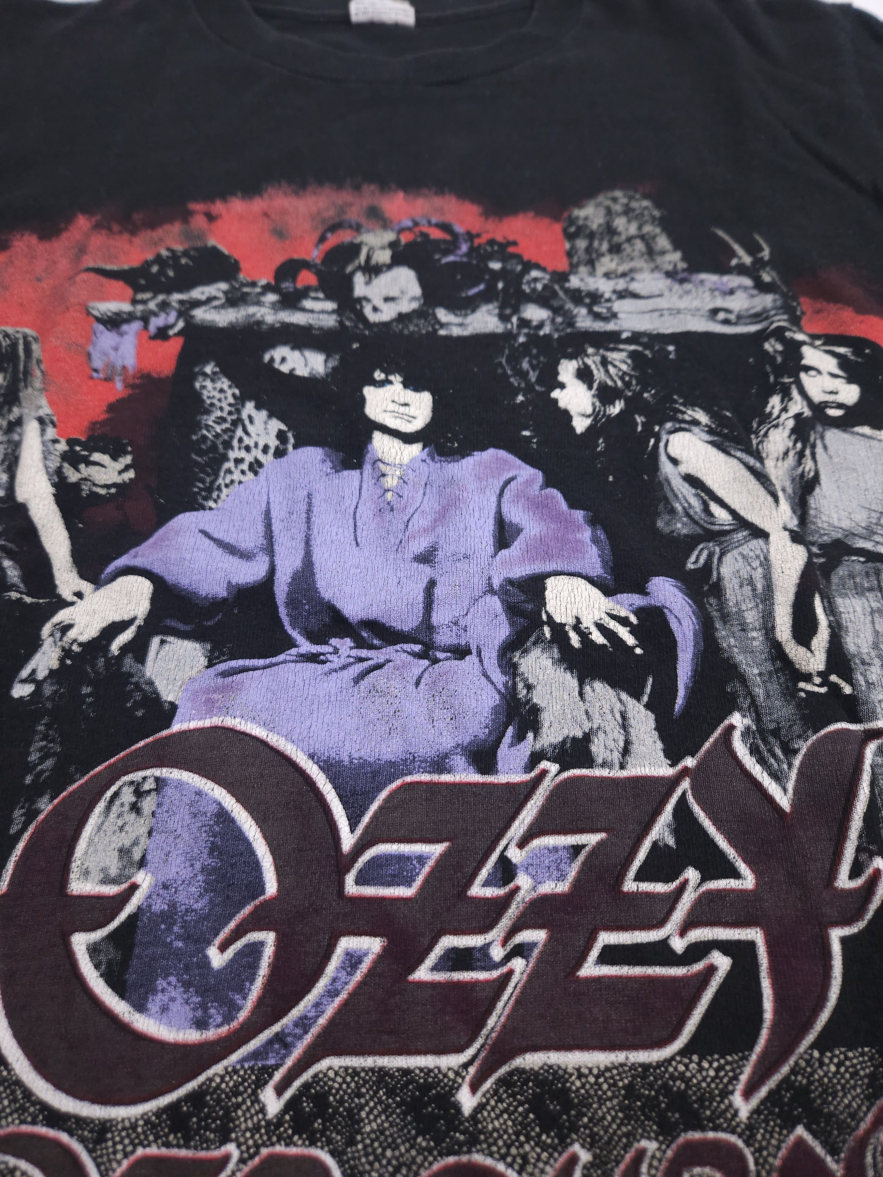 Vintage Vintage 80s Ozzy Osbourne 88 No Rest For the Wicked Tour L Size US L / EU 52-54 / 3 - 8 Thumbnail