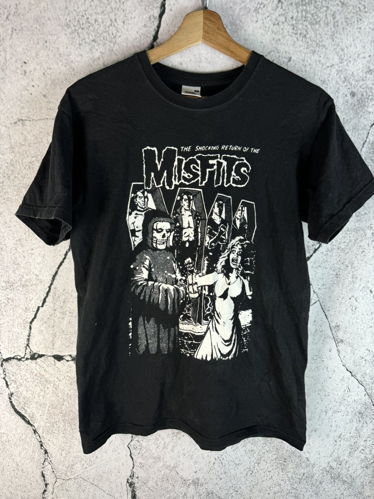 Band Tees Vintage MISFITS PUNK ROCK T-shirt Japan style Size US S / EU 44-46 / 1 - 1 Thumbnail