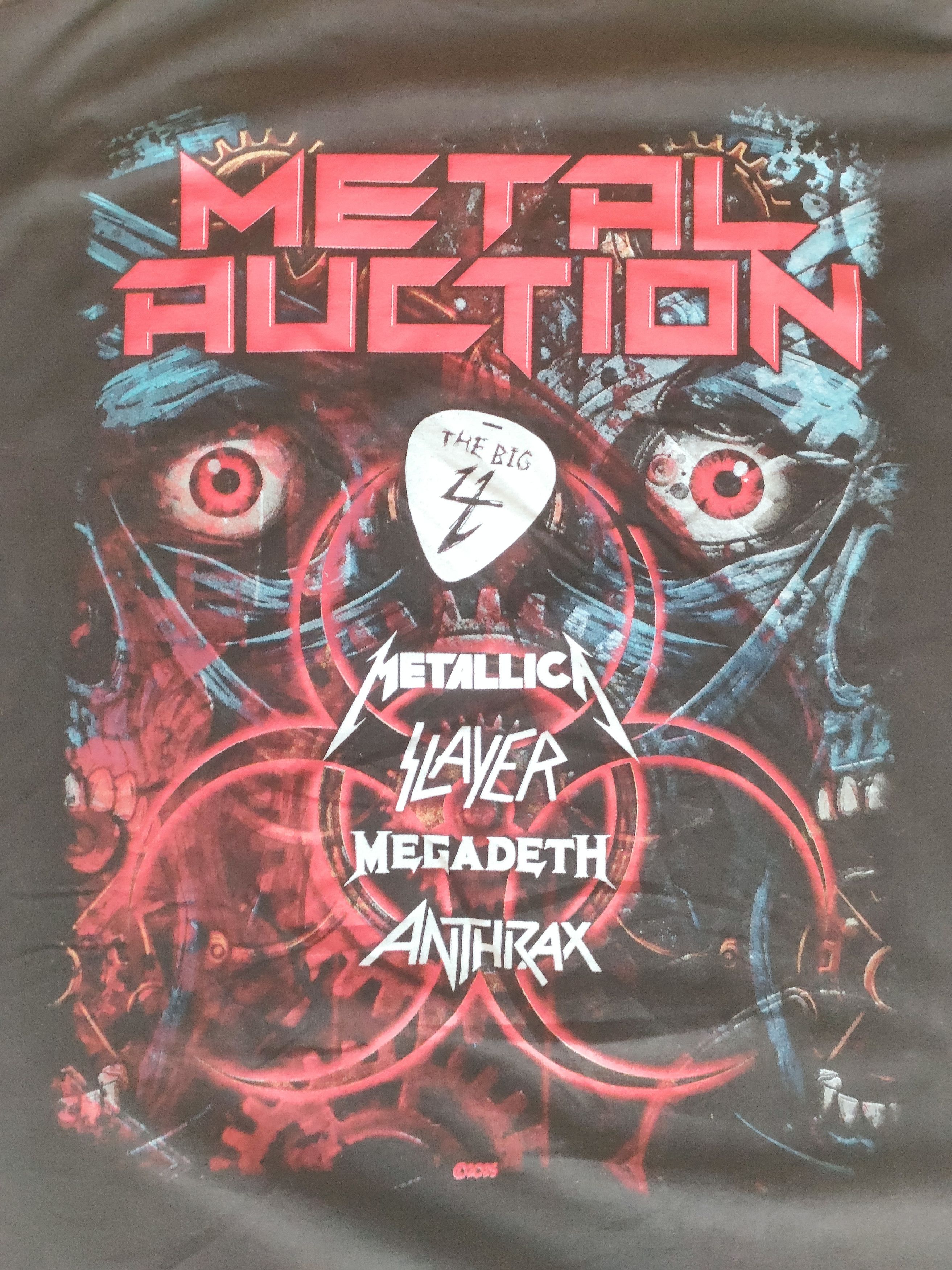 Band Tees The Big 4 Trash Metal Size US XL / EU 56 / 4 - 6 Thumbnail