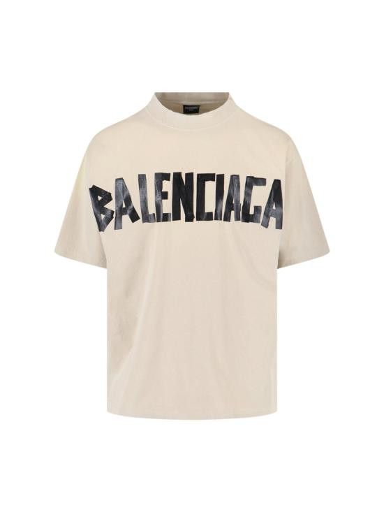Balenciaga BALENCIAGA Men T-Shirts 764235 TSVK1 9501 Beige Size US S / EU 44-46 / 1 - 1 Thumbnail