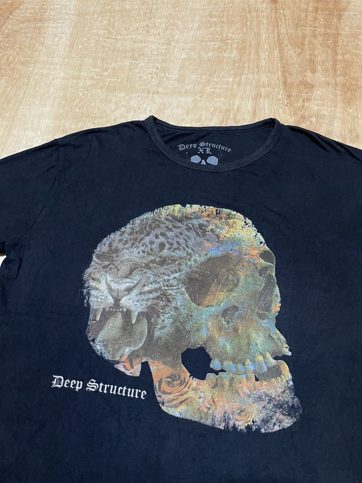 Hysteric Glamour × If Six Was Nine × Japanese Brand Y2k Deep Structure Skull Tshirt Size US XL / EU 56 / 4 - 2 Thumbnail