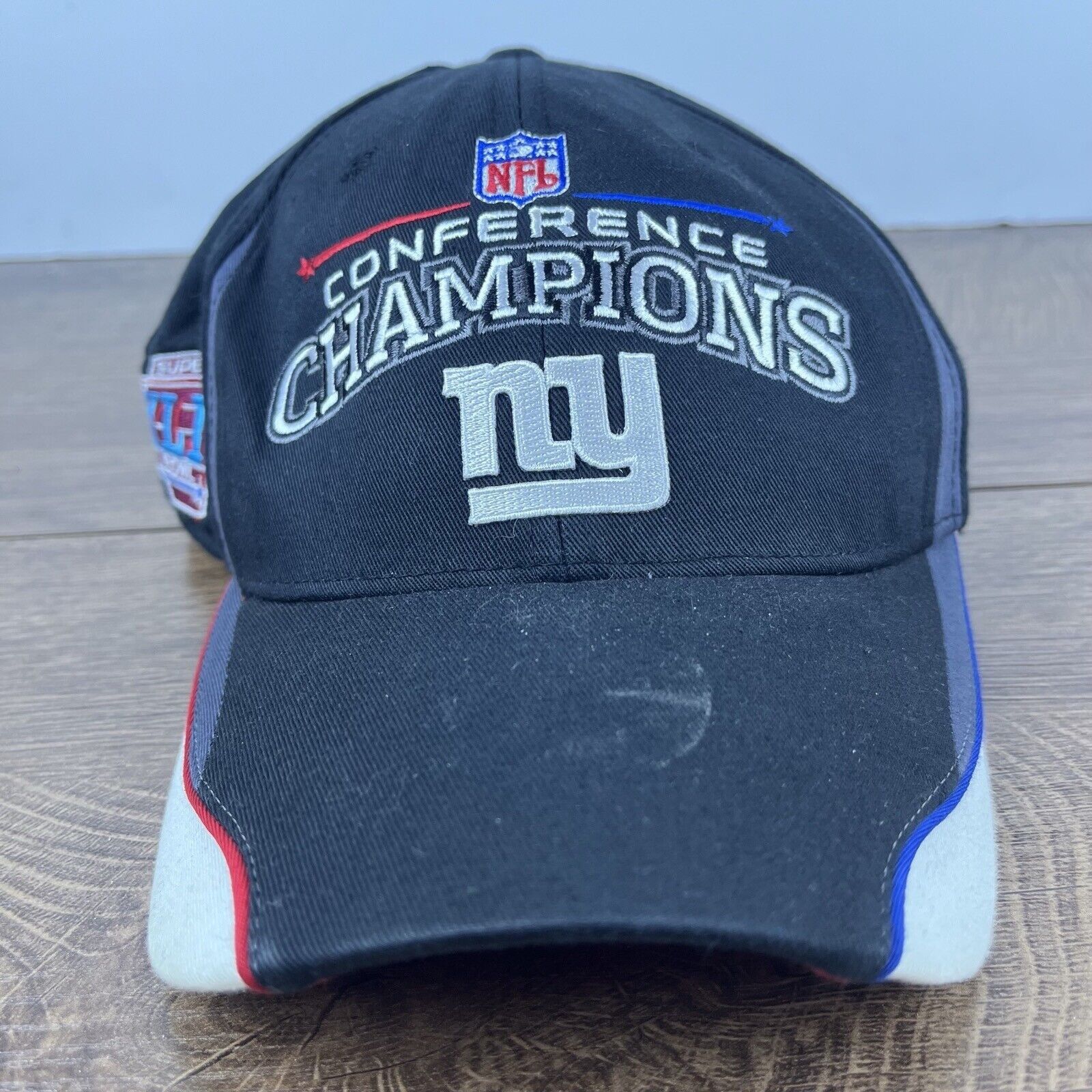 Reebok New York Giants Hat Conference Champions Black Adjustable Ha Size ONE SIZE - 1 Thumbnail