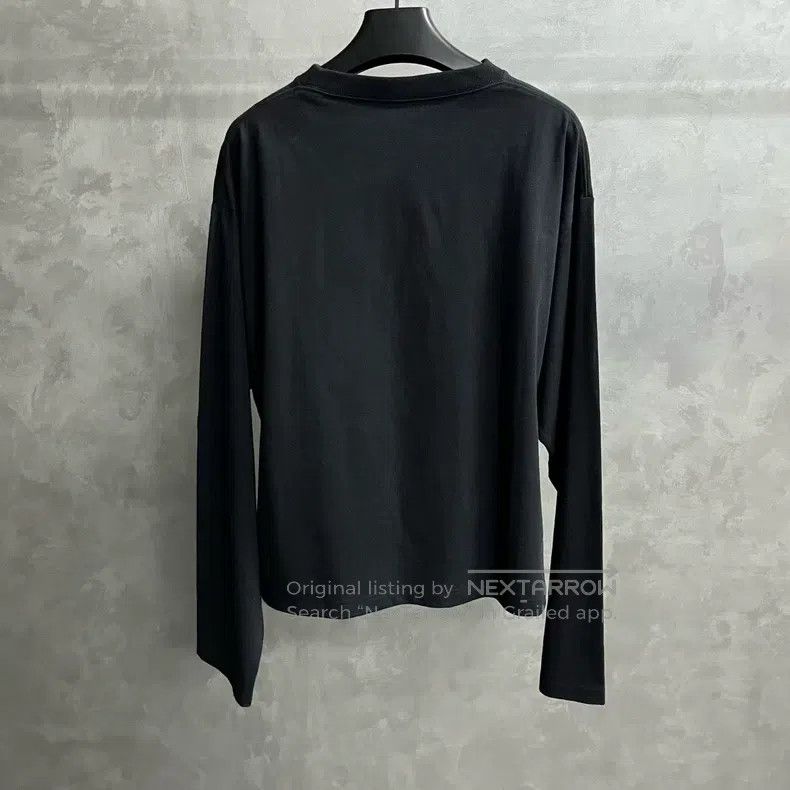 Balenciaga Balenciaga Black Letter Printed Crewneck Long-sleeve Size US XS / EU 42 / 0 - 5 Thumbnail