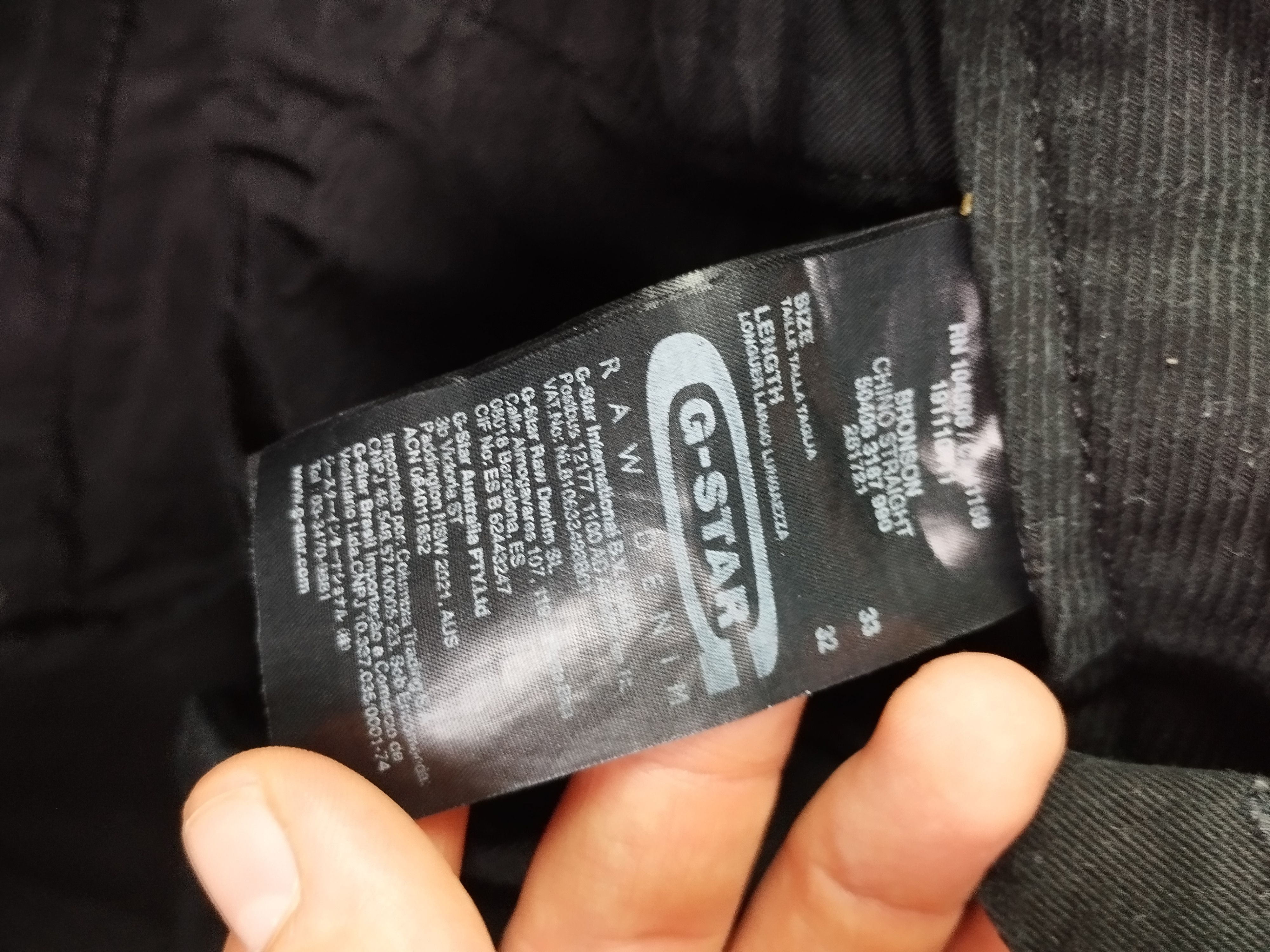 G-Star G Star Raw 3301 biker styled denim jeans Size US 32 / EU 48 - 6 Thumbnail