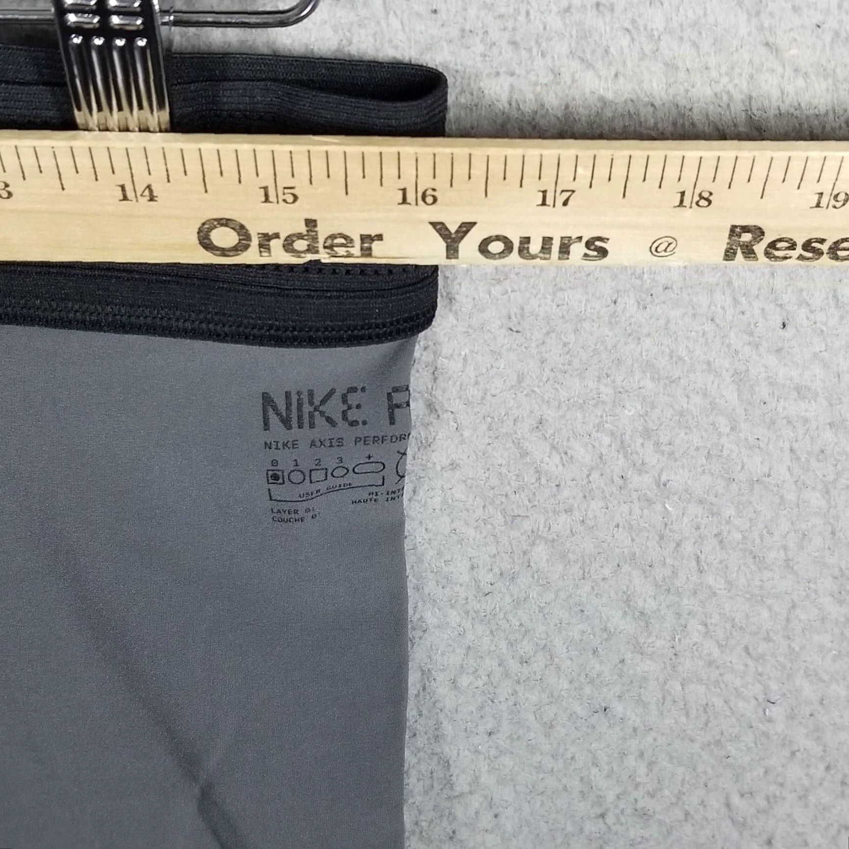 Nike Nike Dri-FIT ADV Athletic Shorts Adult Large Gray Mens Breathable Quick Dry Size US 33 - 5 Thumbnail