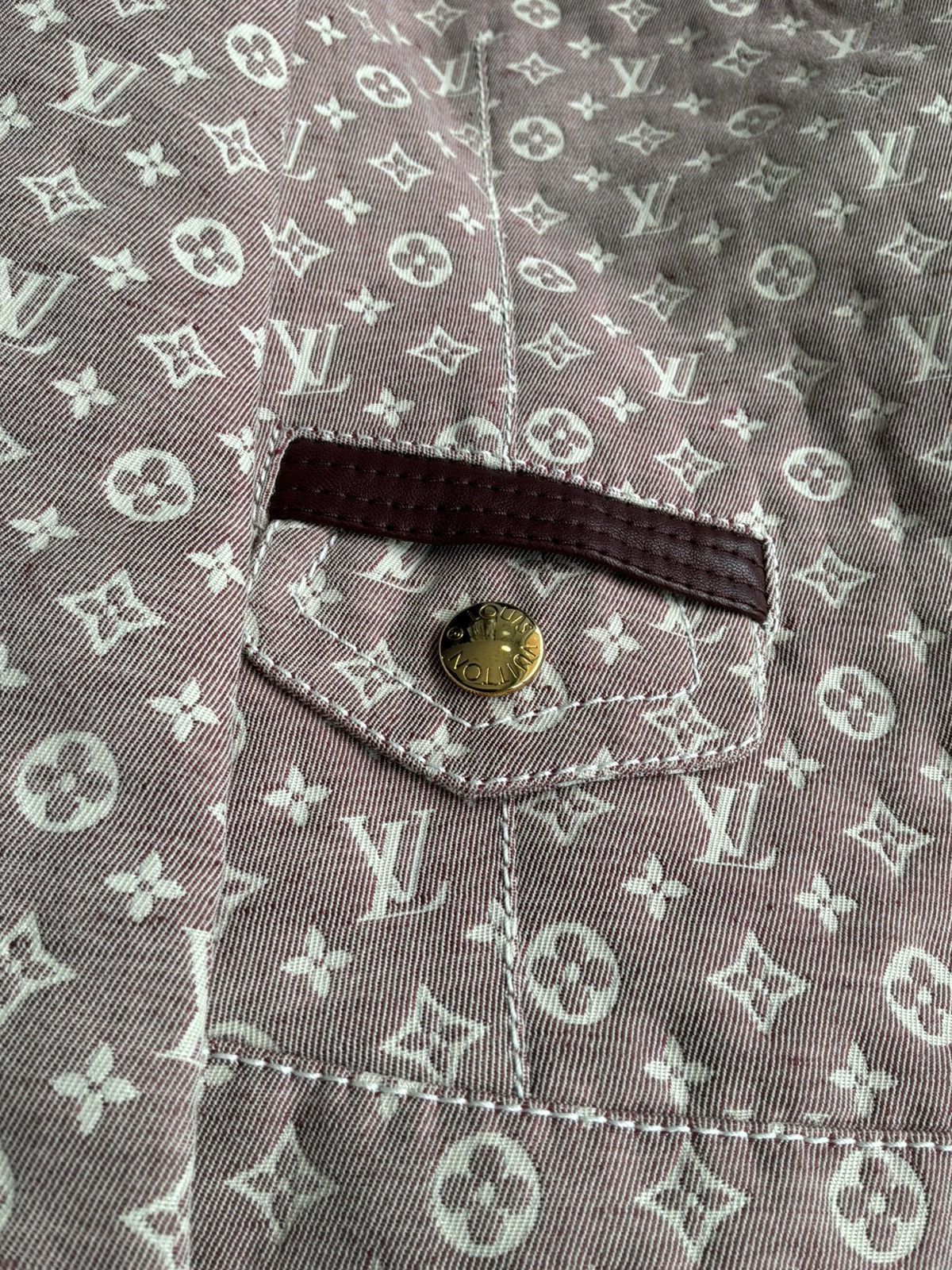 Louis Vuitton Louis Vuitton - Marc Jacobs - Monogram Biker Jacket Size M / US 6-8 / IT 42-44 - 7 Thumbnail