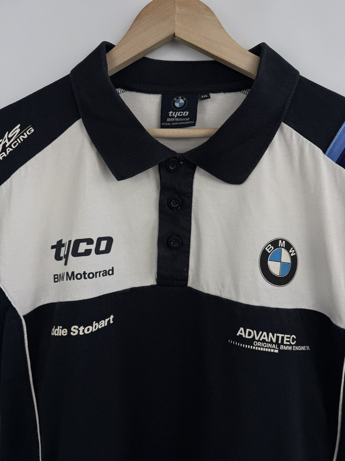 BMW 🇩🇪 Vintage BMW Motorrad Tyco Akrapovic Racing Team Polo Shirt Size US XXL / EU 58 / 5 - 5 Thumbnail