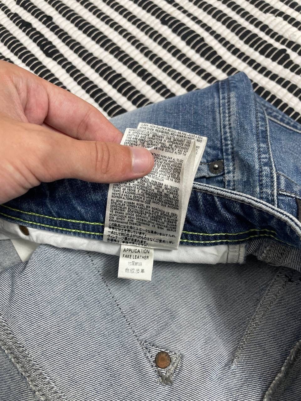 Diesel Vintage Diesel Darron Regular Slim Denim Jeans Y2K Size US 32 / EU 48 - 9 Thumbnail