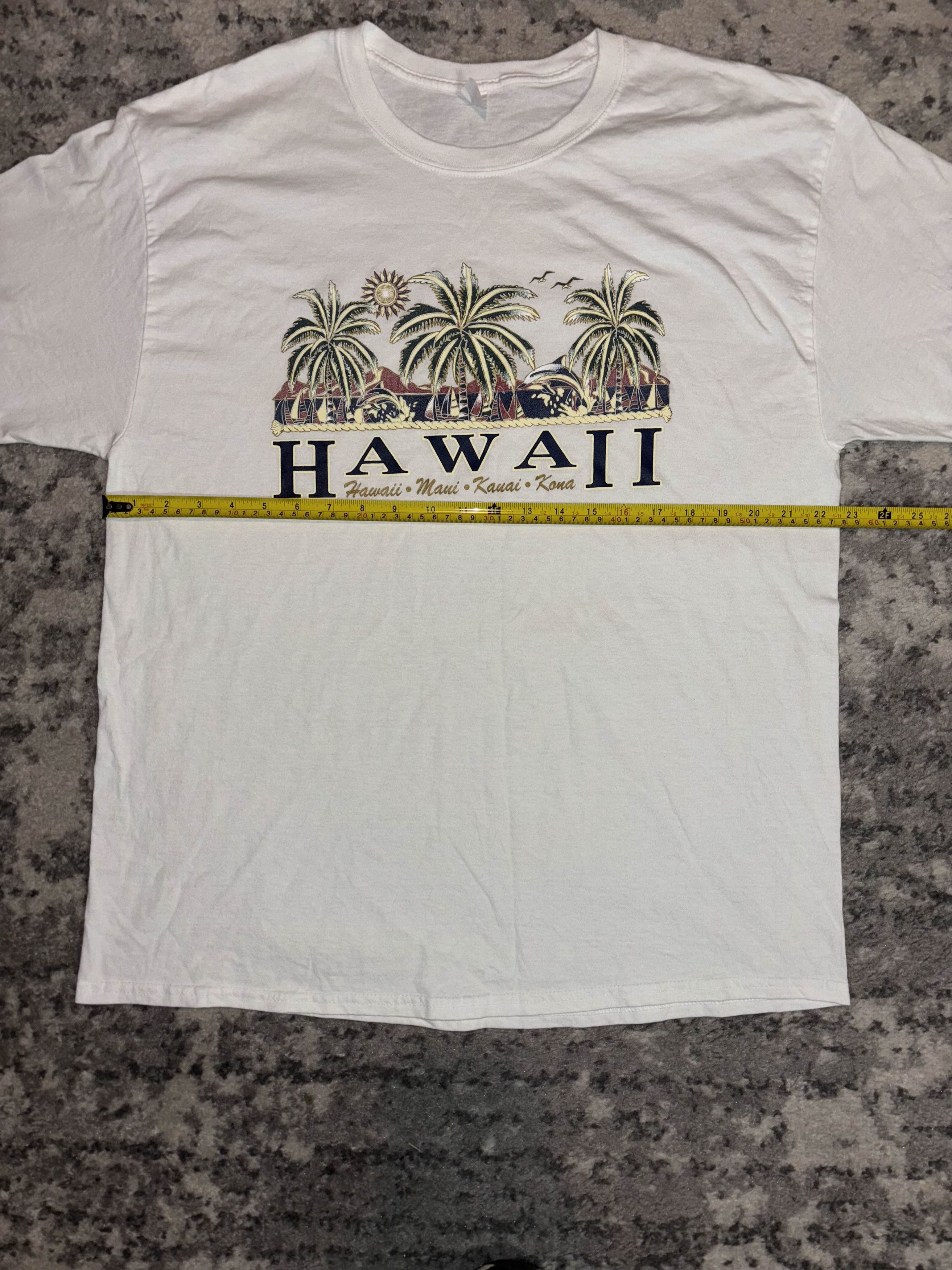 Vintage Y2K Hawaii Islands Surf Tourist Shirt Size US XL / EU 56 / 4 - 6 Thumbnail