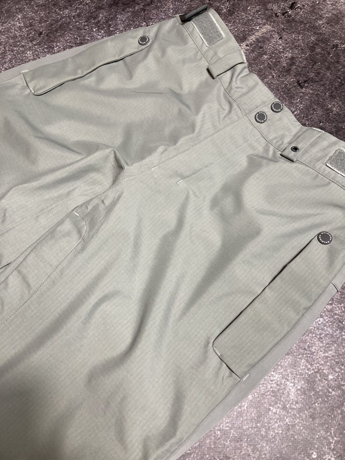 Salomon Vintage Salomon Techwear Ski Pants Clima Pro Storm Grey Size US 32 / EU 48 - 7 Thumbnail