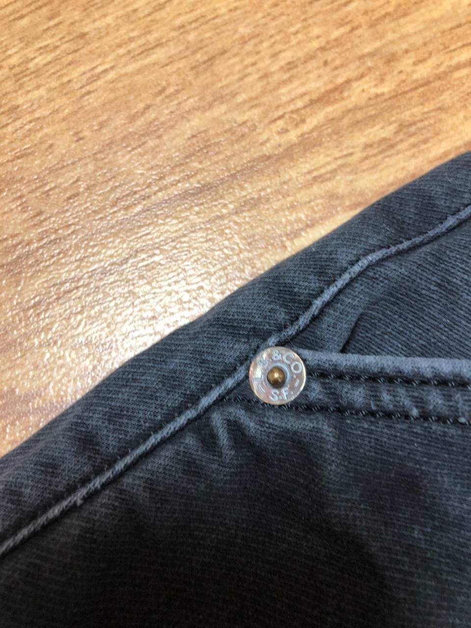 Japanese Brand Crazy Crash Dirty Faded Jean Japan Avant Garde Style Size US 32 / EU 48 - 17 Thumbnail