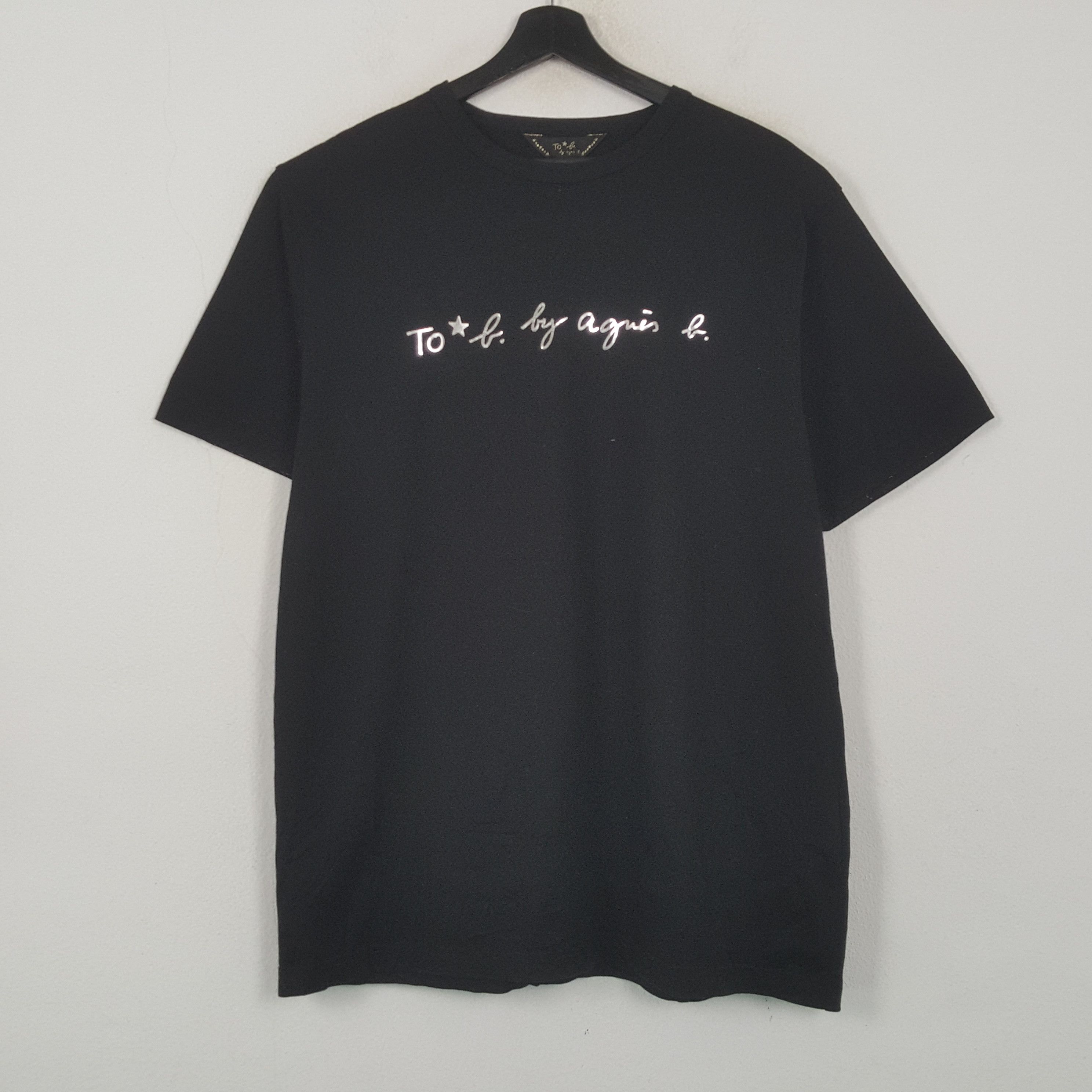 agnes b. Agnes B Designer Tshirt RR7 Size L / US 10 / IT 46 - 1 Thumbnail