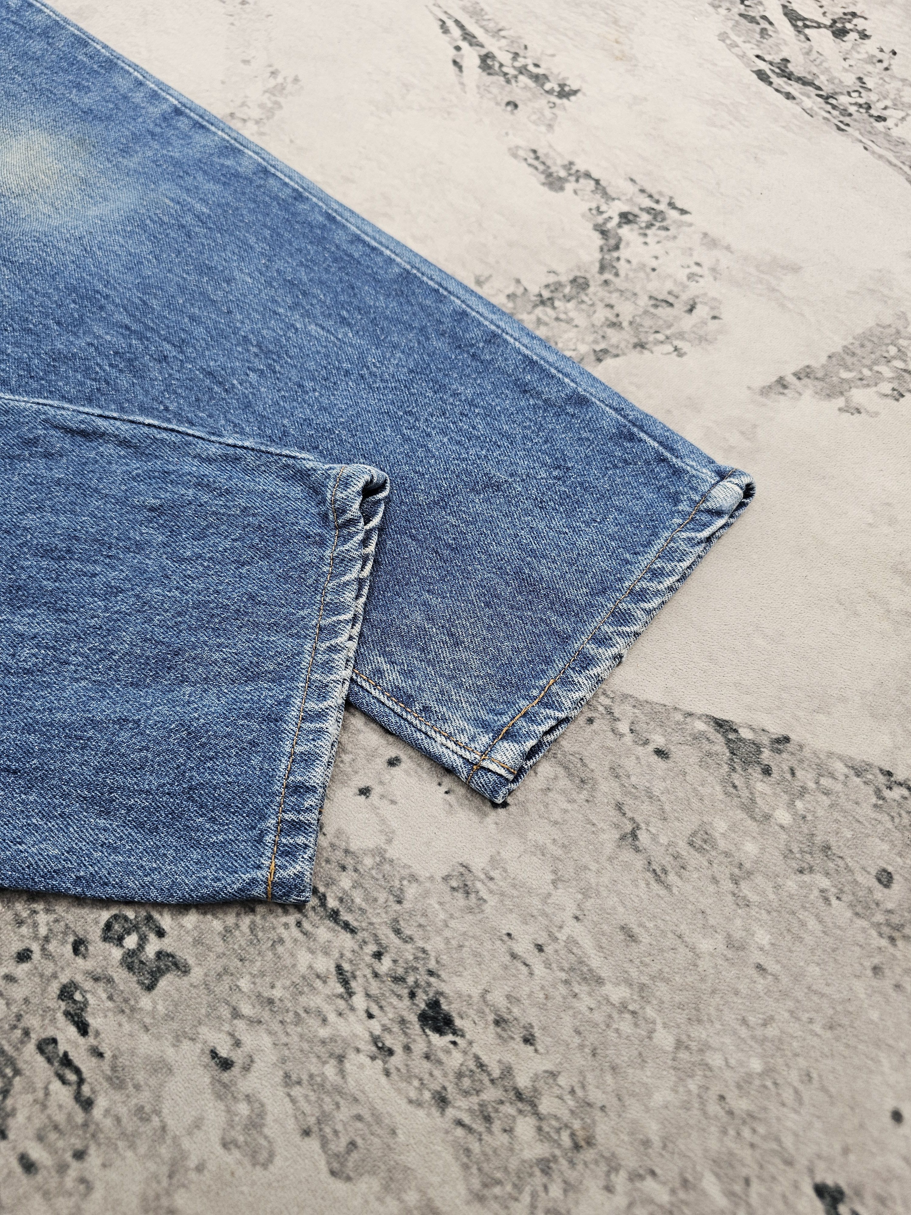 Levi's Vintage Clothing Vintage LEVIS 17501 Carrot Cut Moms Blue Jeans L0458 Size US 27 - 7 Thumbnail