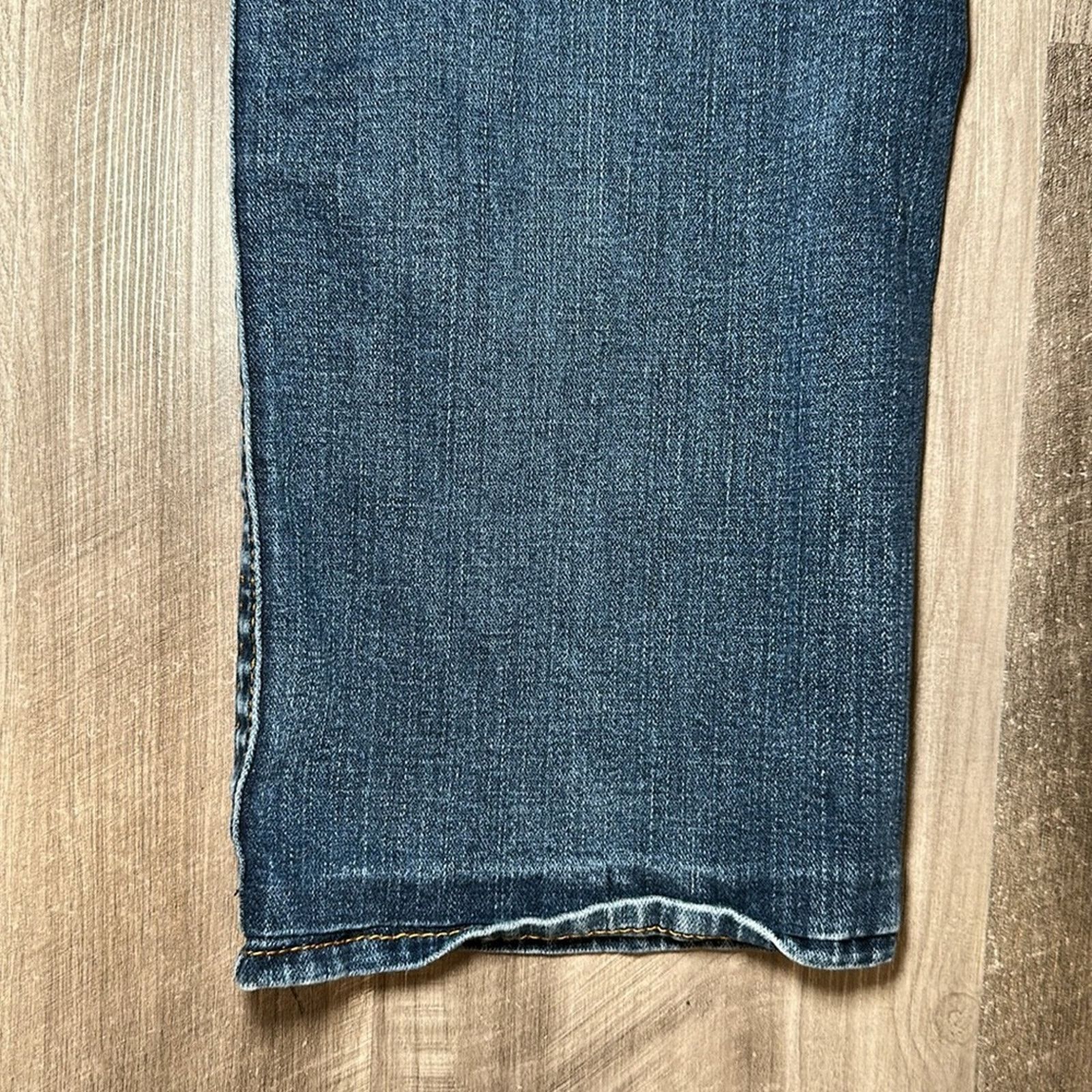 True Religion True Religion Ricky Flap Relaxed Straight Jeans - 36x27 Size US 36 / EU 52 - 4 Thumbnail