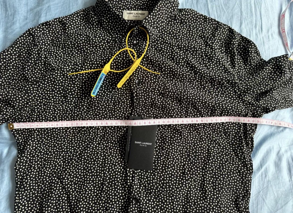 Saint Laurent Paris × Yves Saint Laurent Saint Laurent polka dot shirt2412-Nextarrow Size US M / EU 48-50 / 2 - 4 Thumbnail