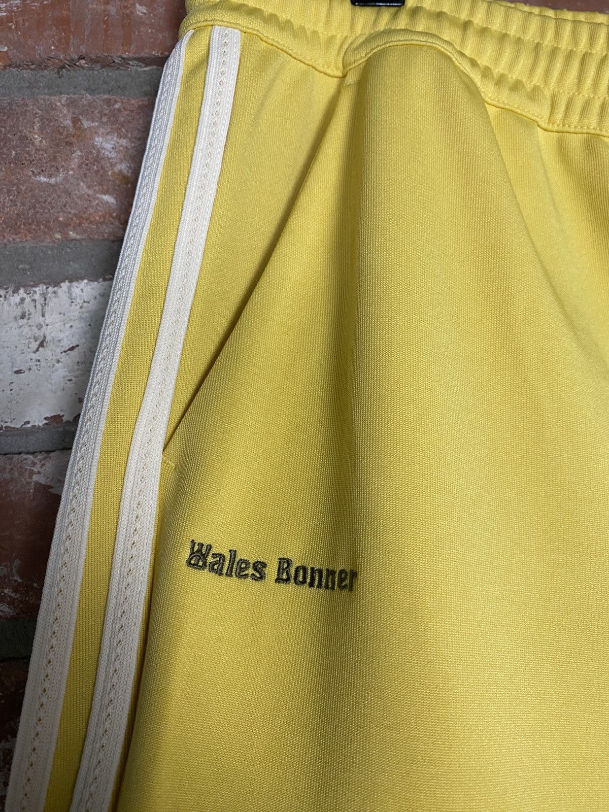 Adidas × Wales Bonner Adidas Wales Bonner Yellow Track Pants Size US 40 / EU 56 - 2 Thumbnail