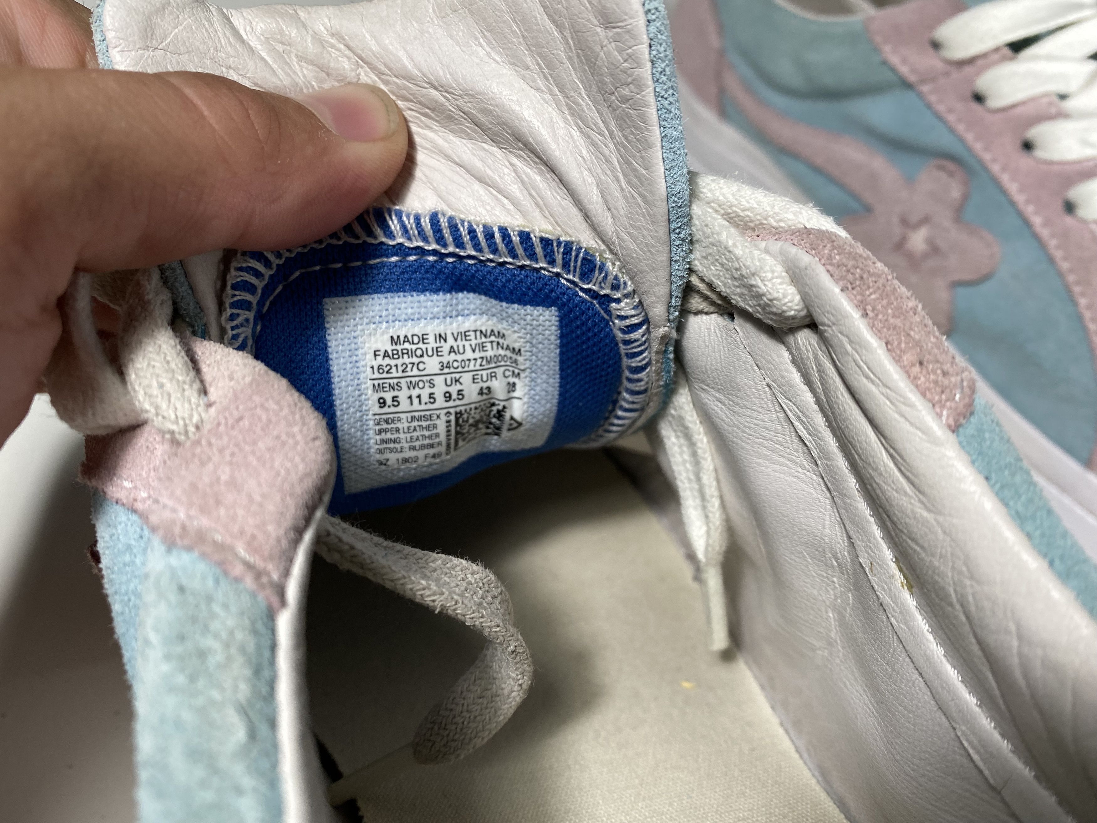 Golf le Fleur Golf le Fleur x Converse One Star "Plume" Suede Sneakers Size US 9.5 / EU 42-43 - 7 Thumbnail
