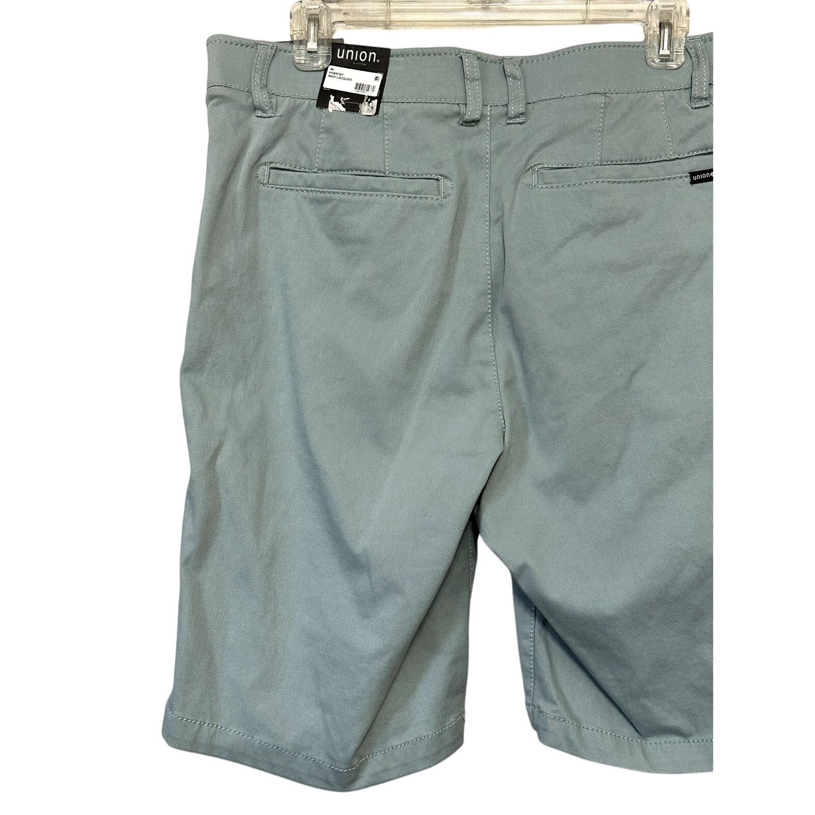 Other Union Mens Blue/Green Chino Twill Shorts Comfort Flex 30 NWT Size US 30 / EU 46 - 5 Thumbnail
