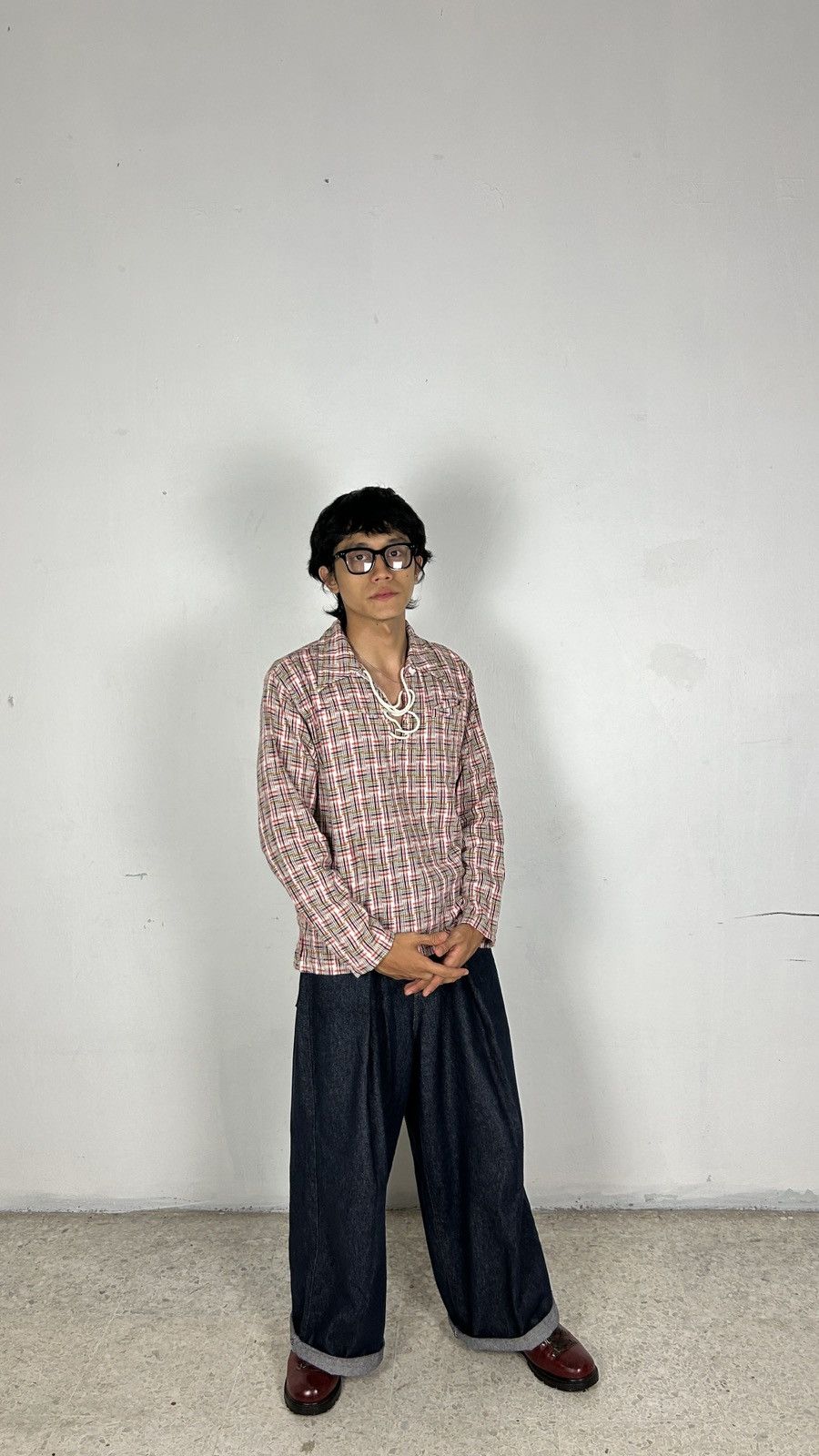 Japanese Brand × Vintage 1990s ASEMB Japan Lace Top Size US M / EU 48-50 / 2 - 1 Thumbnail