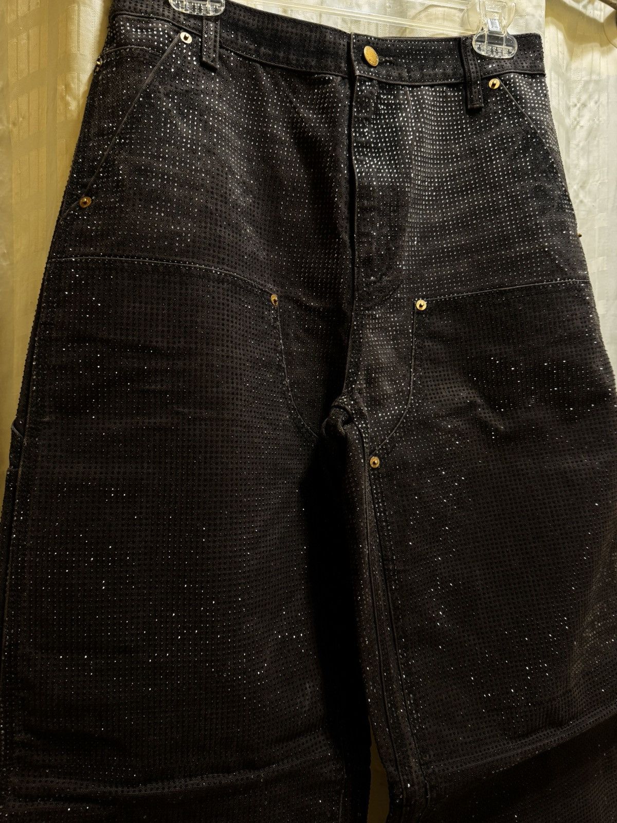 Alexander Wang Alexander Wang Beaded Carpenter Jeans Saloon Bar NWT $1695 Size 26" / US 2 / IT 38 - 1 Thumbnail