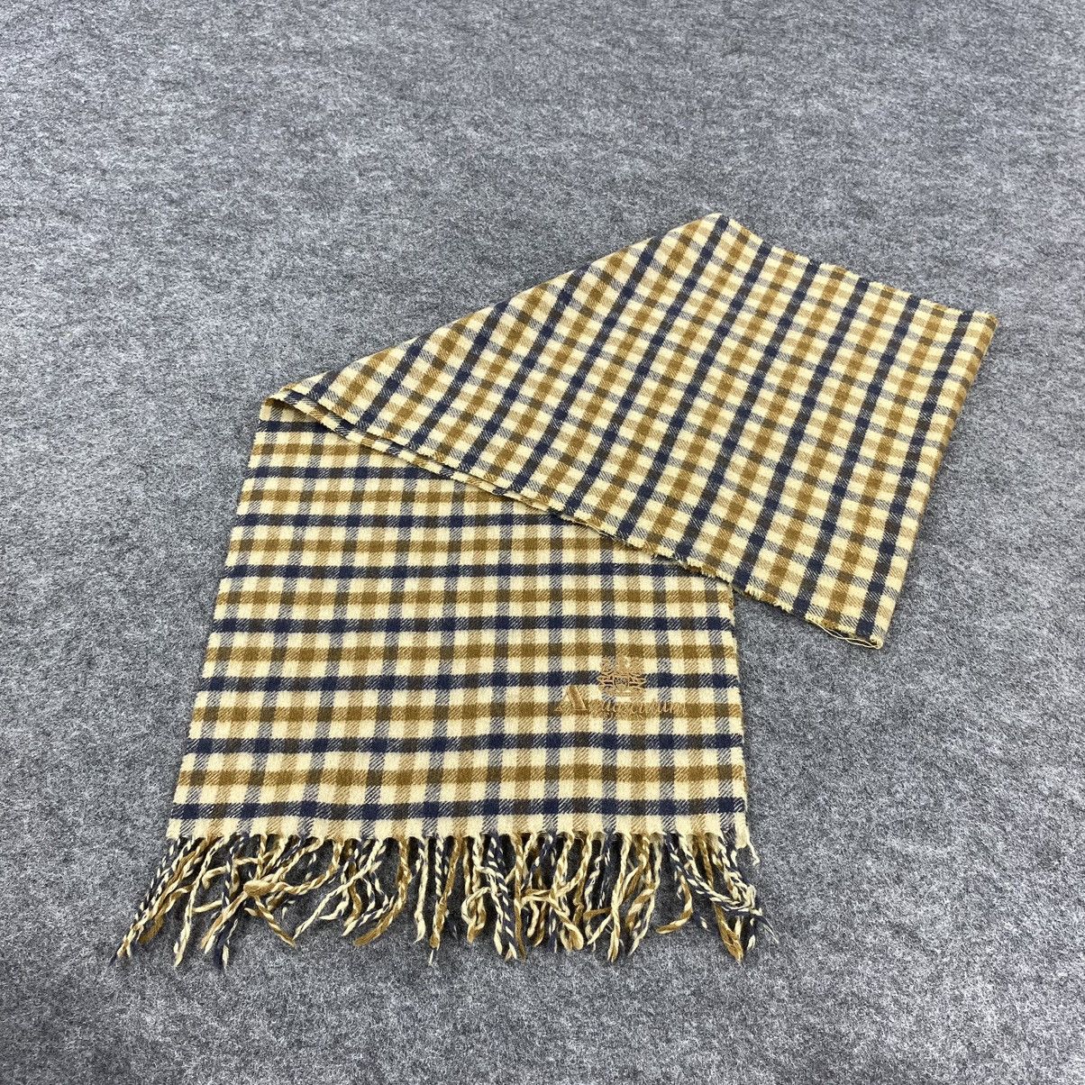 Aquascutum × Vintage Aquascutum Scarf # Muffler # Neckwear # D162 Size ONE SIZE - 6 Thumbnail