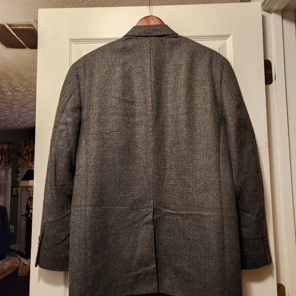 Club Room Club room men's 100%lambswool sport coat jacket blazer 43R Size 42R - 3 Thumbnail