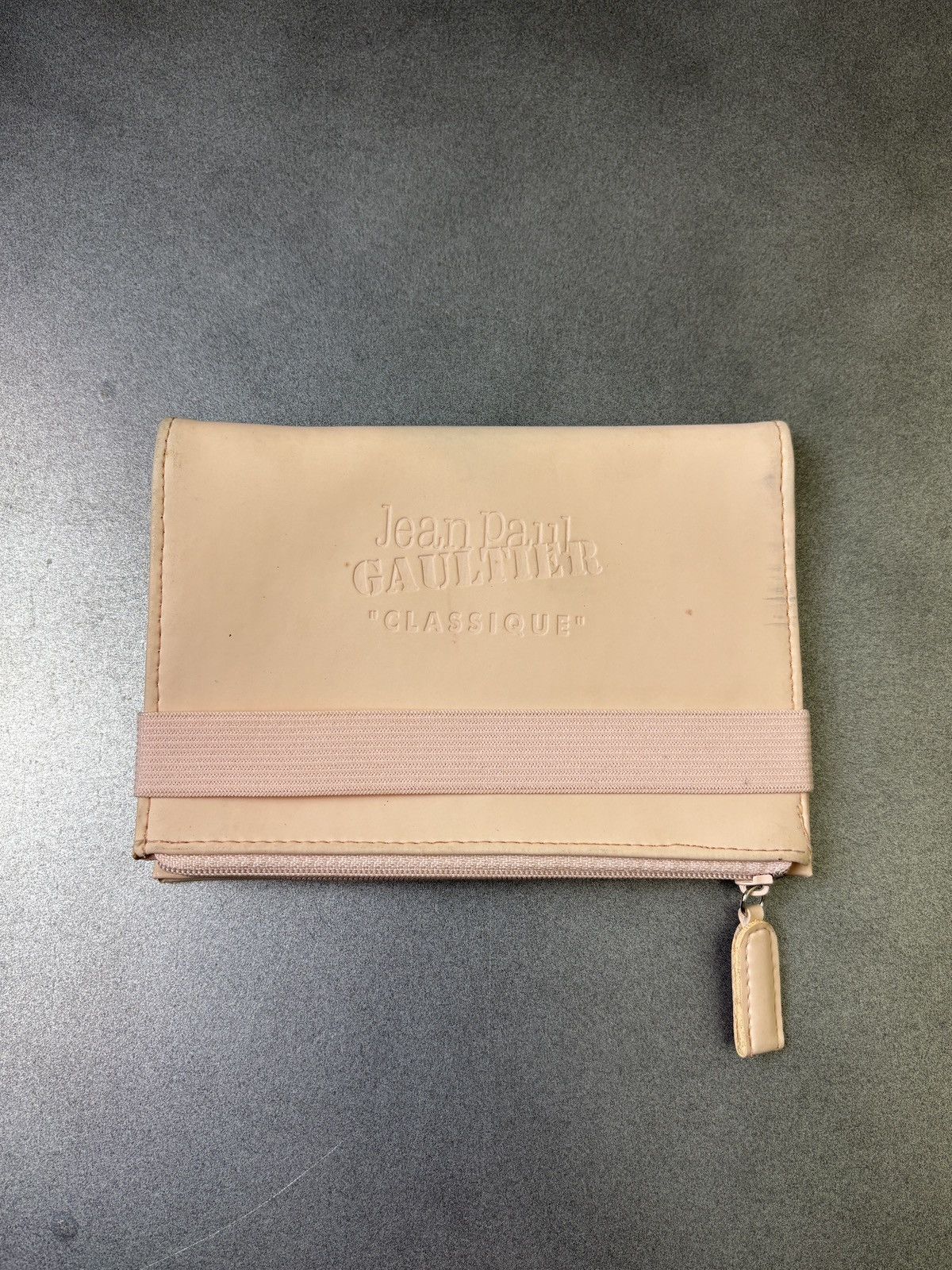 Jean Paul Gaultier × Vintage Jean Paul Gaultier Classique Cosmetics Clutch PVC Pouch Bag Size ONE SIZE - 1 Thumbnail