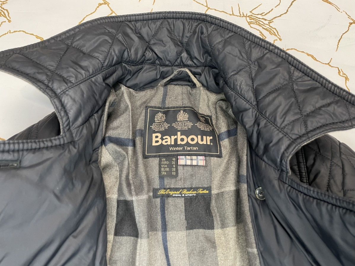 Barbour Barbour Women Arran Quilt Blac Coat Size US 6 UK 10 EUR 36 Size M / US 6-8 / IT 42-44 - 4 Thumbnail