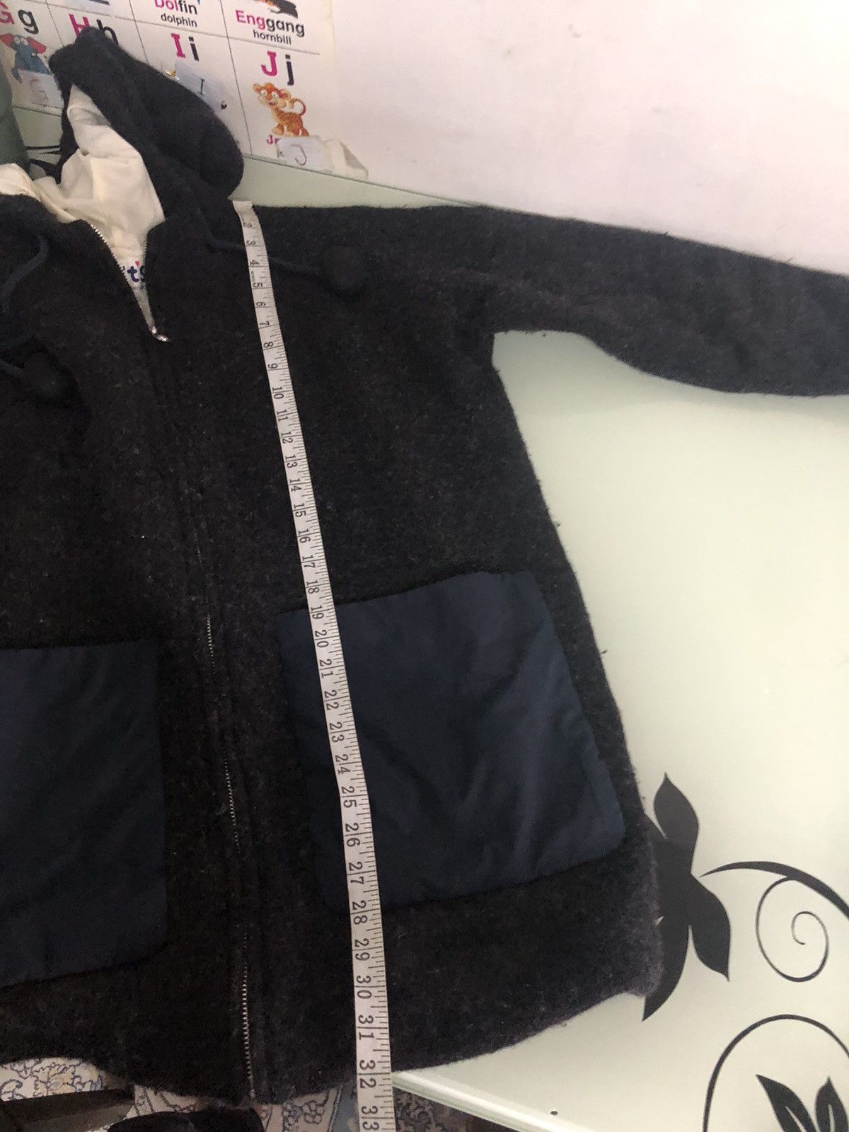 Issey Miyake Tumori Chisato by Issey Miyake Soft Wool Gothic Long Jacket Size L / US 10 / IT 46 - 16 Thumbnail