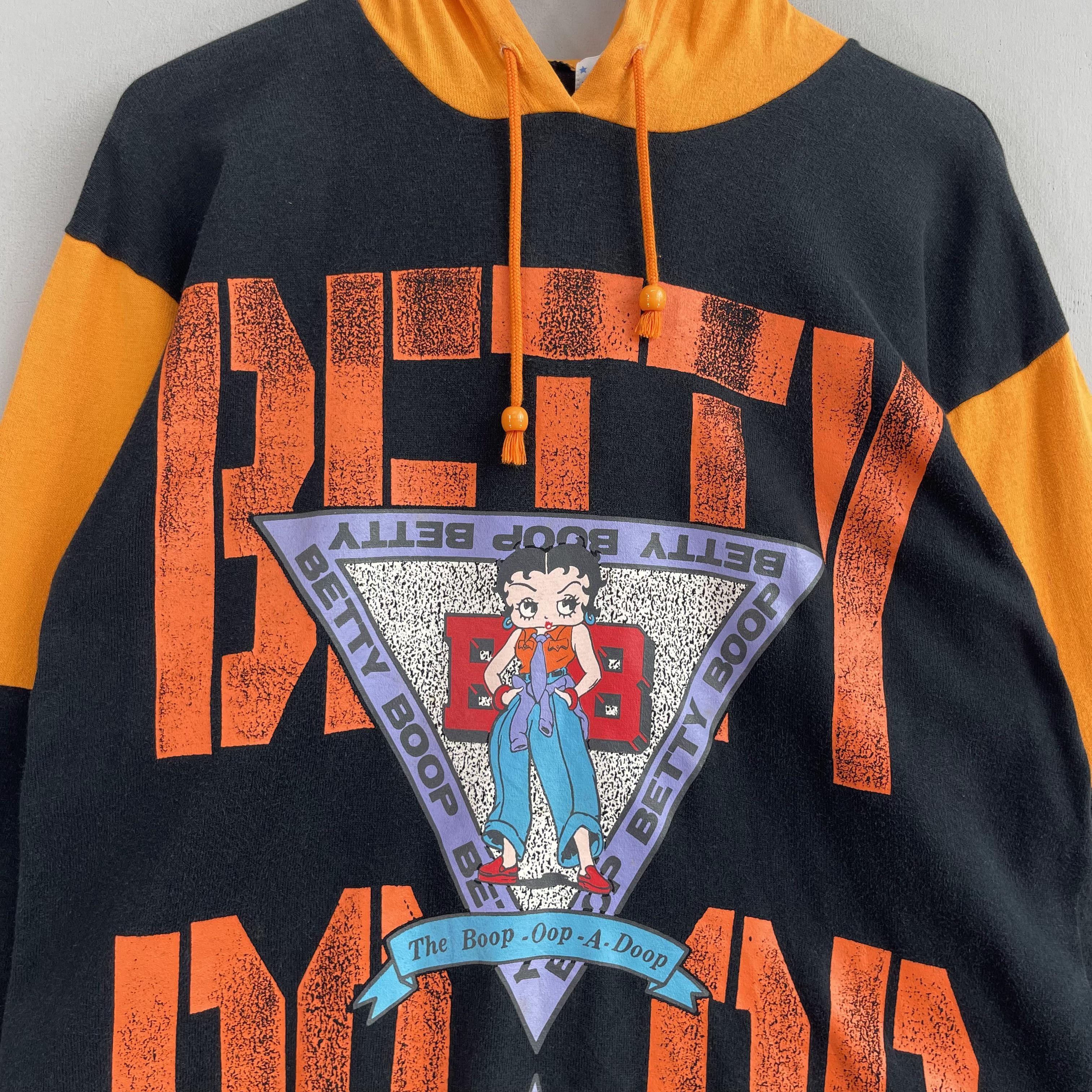 Cartoon Network × Japanese Brand × Vintage Vintage BETTY BOOP Cartoon Printed Tshirt Hoodie Size US M / EU 48-50 / 2 - 2 Thumbnail