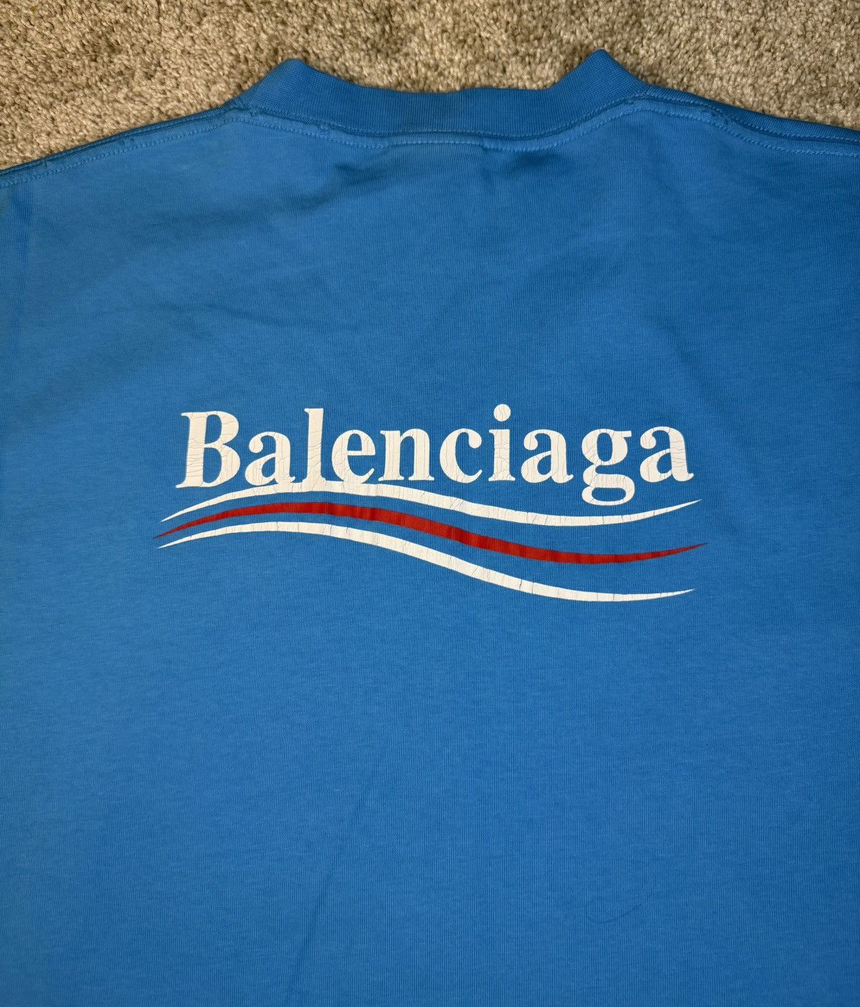 Balenciaga Balenciaga Political Campaign Logo T-Shirt Size US M / EU 48-50 / 2 - 4 Thumbnail