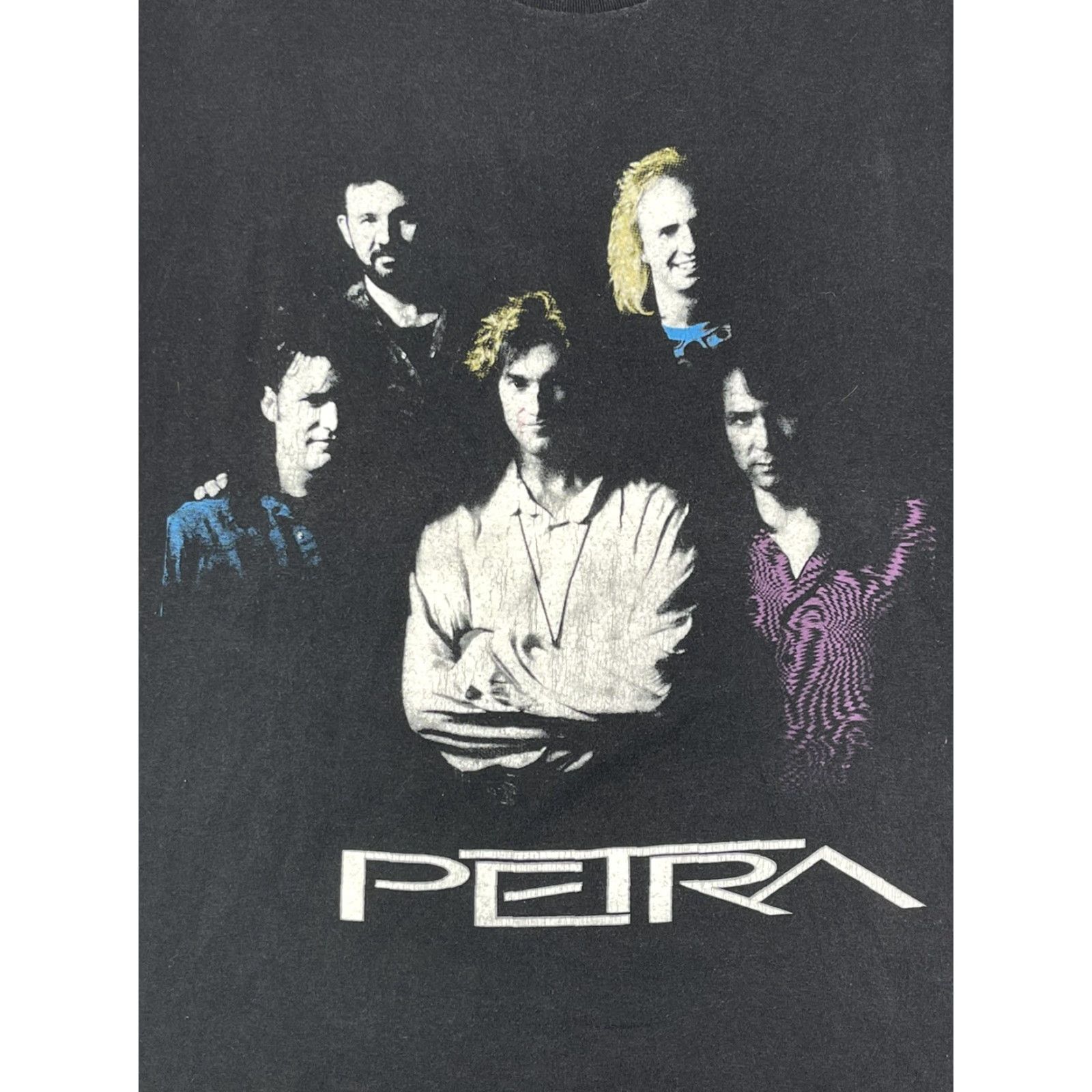 Vintage VINTAGE Petra Unseen Power World Tour T-Shirt XL Black 1990s Graphic Tee Unisex Rock 90s USA Band USA Size US XL / EU 56 / 4 - 2 Thumbnail