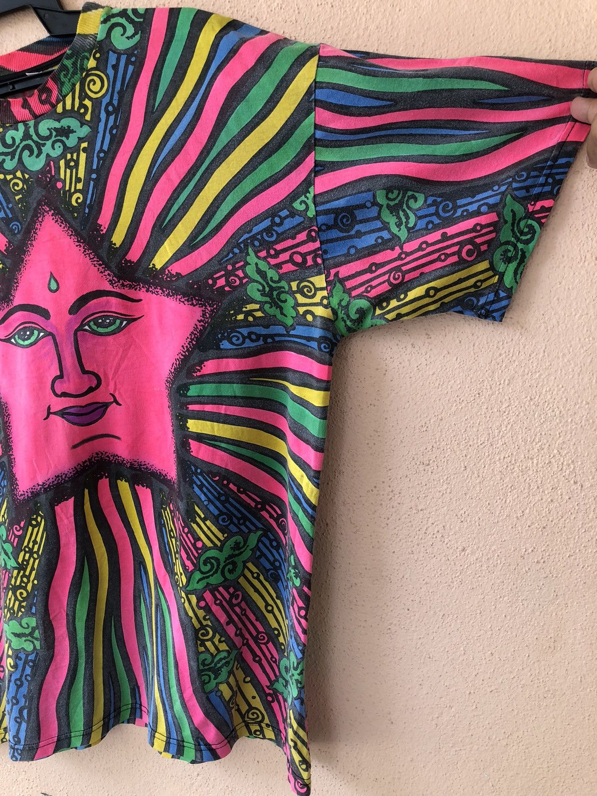 Vintage Vintage AOP Pop Art Multicolour Very Rare Size US XL / EU 56 / 4 - 8 Thumbnail