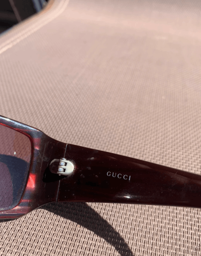 Gucci × Tom Ford × Vintage Gucci Sunglasses Logo Shield Mask Pop Vintage Size ONE SIZE - 5 Thumbnail