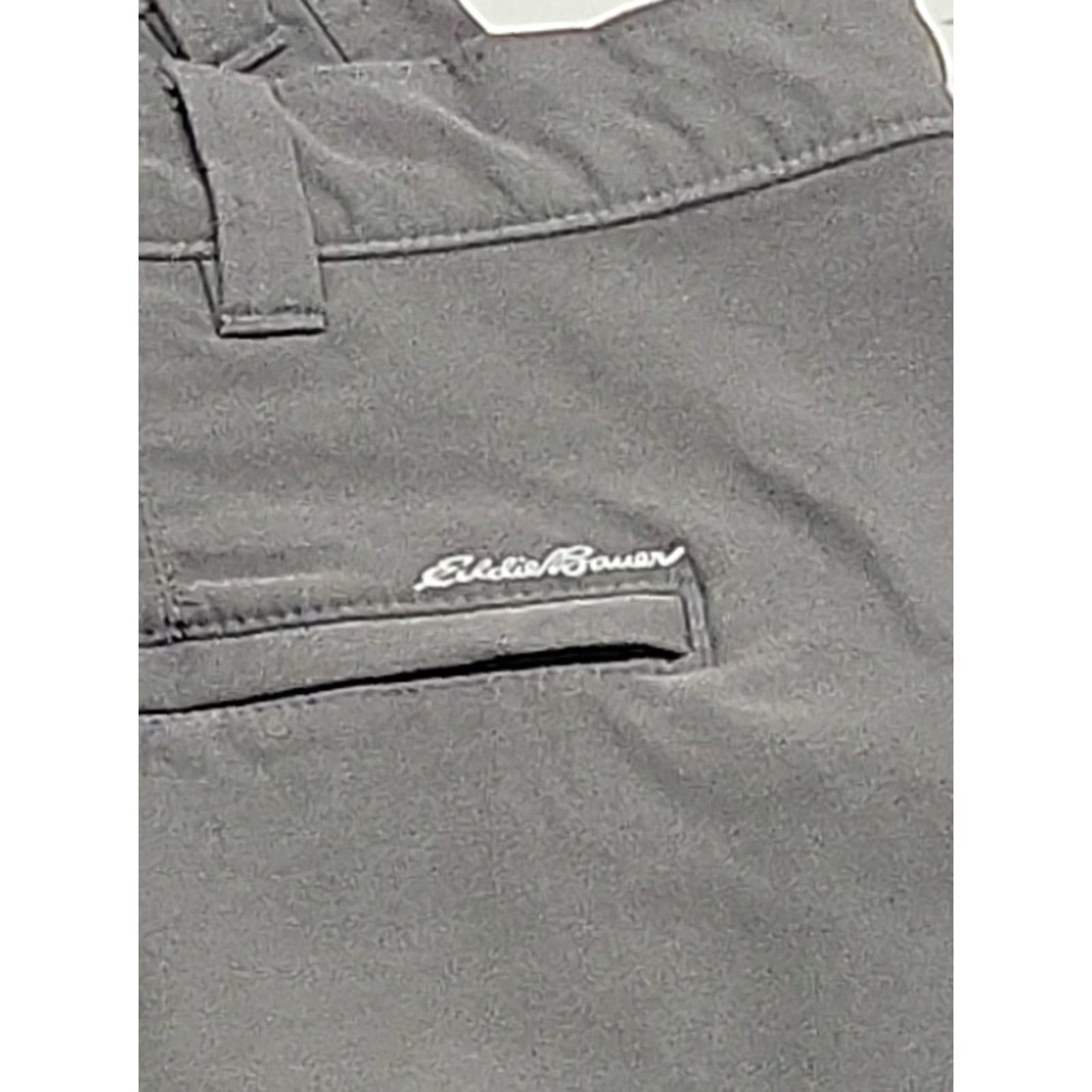 Eddie Bauer Eddie Bauer Outdoor Shorts Men 40" x 9" Gray Nylon Spandex Regular Pocket Chino 9" Inseam Vintage No Size US 40 / EU 56 - 2 Thumbnail