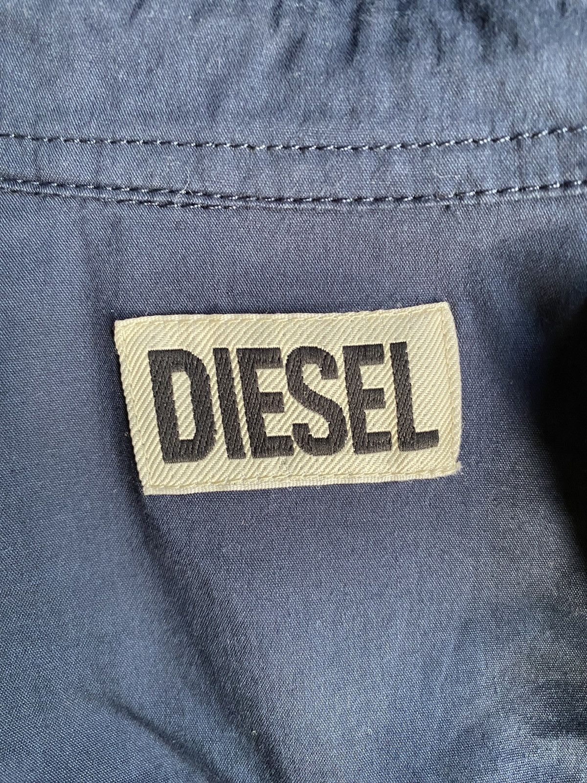 Diesel DIESEL Slim-Fit Blue Long Sleeve Shirt for Women Size M / US 6-8 / IT 42-44 - 10 Thumbnail
