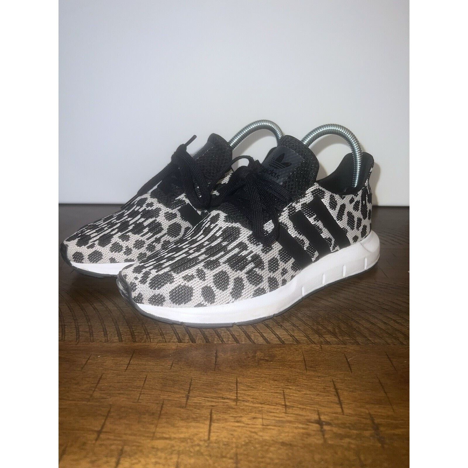 Adidas Swift Run Shoes Womens Cheetah Print Sneakers
