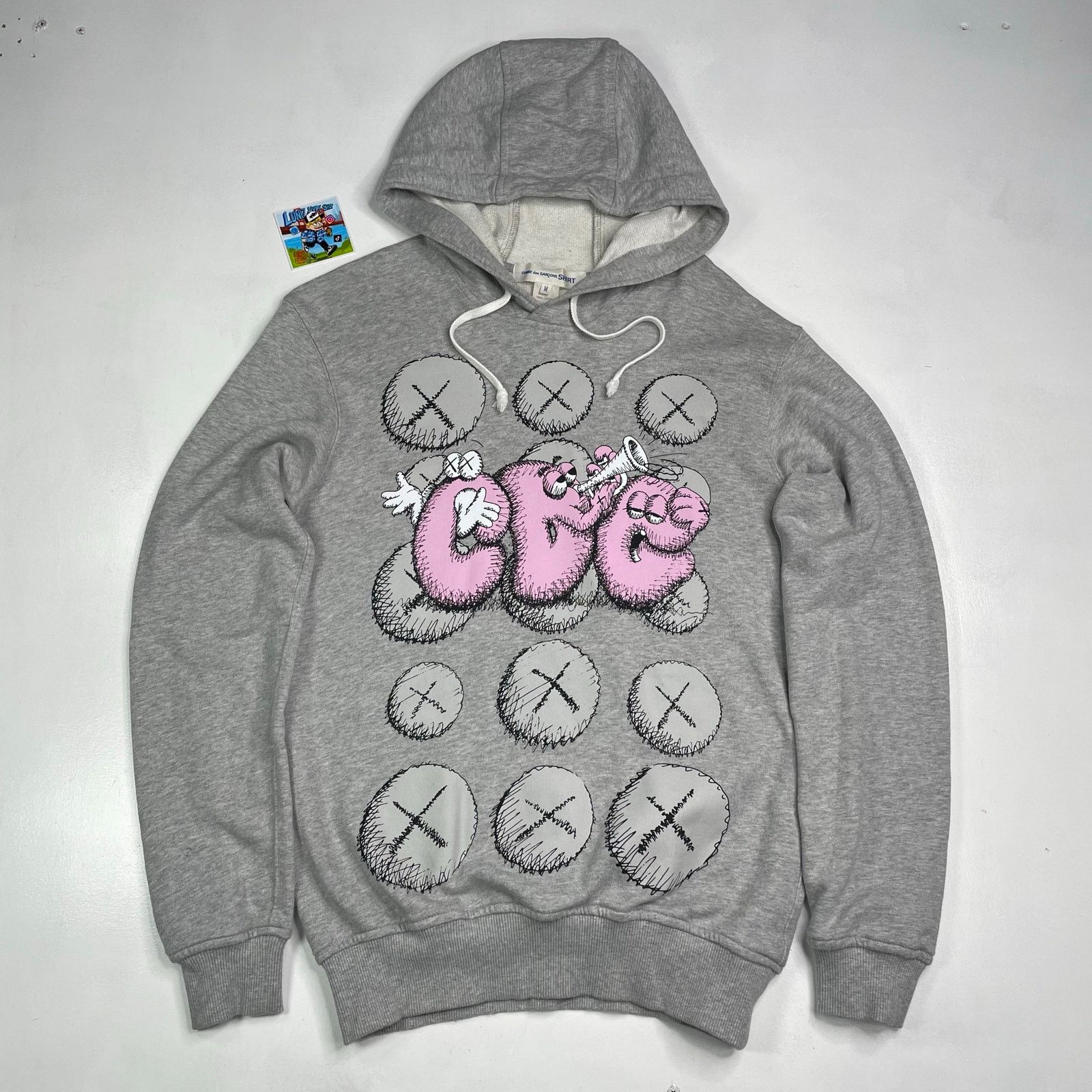 Comme Des Garcons Kaws Hoodie | Grailed