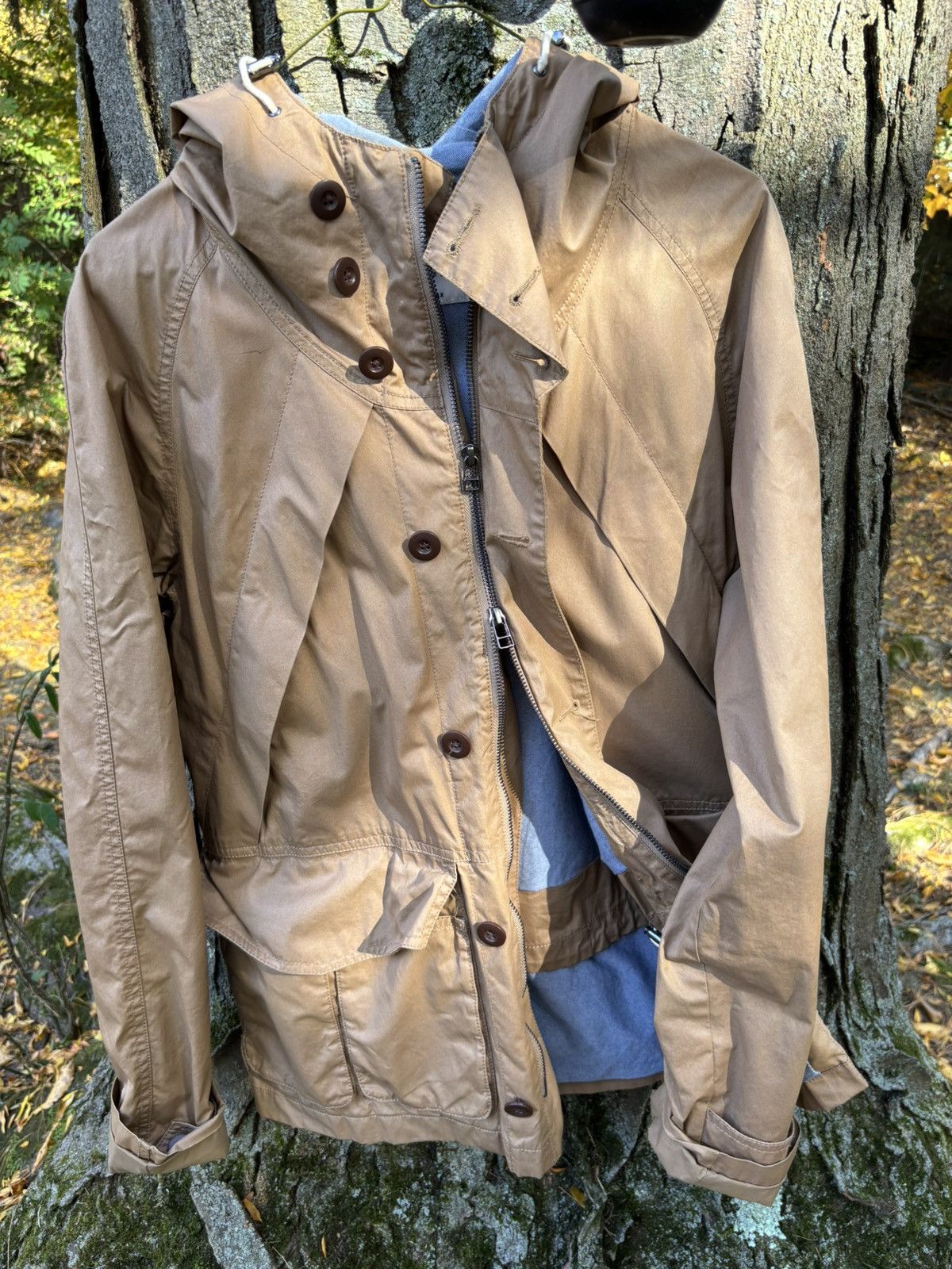 Club Monaco × Vintage Engineering Rain Parka Size US XS / EU 42 / 0 - 2 Thumbnail