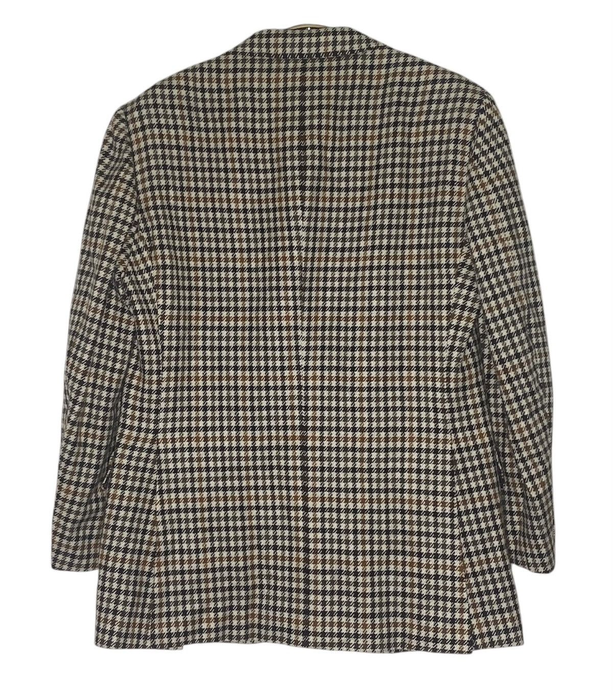 Burberry Vintage BURBERRYS England Harringbone Wool Jacket Size 42L - 6 Thumbnail