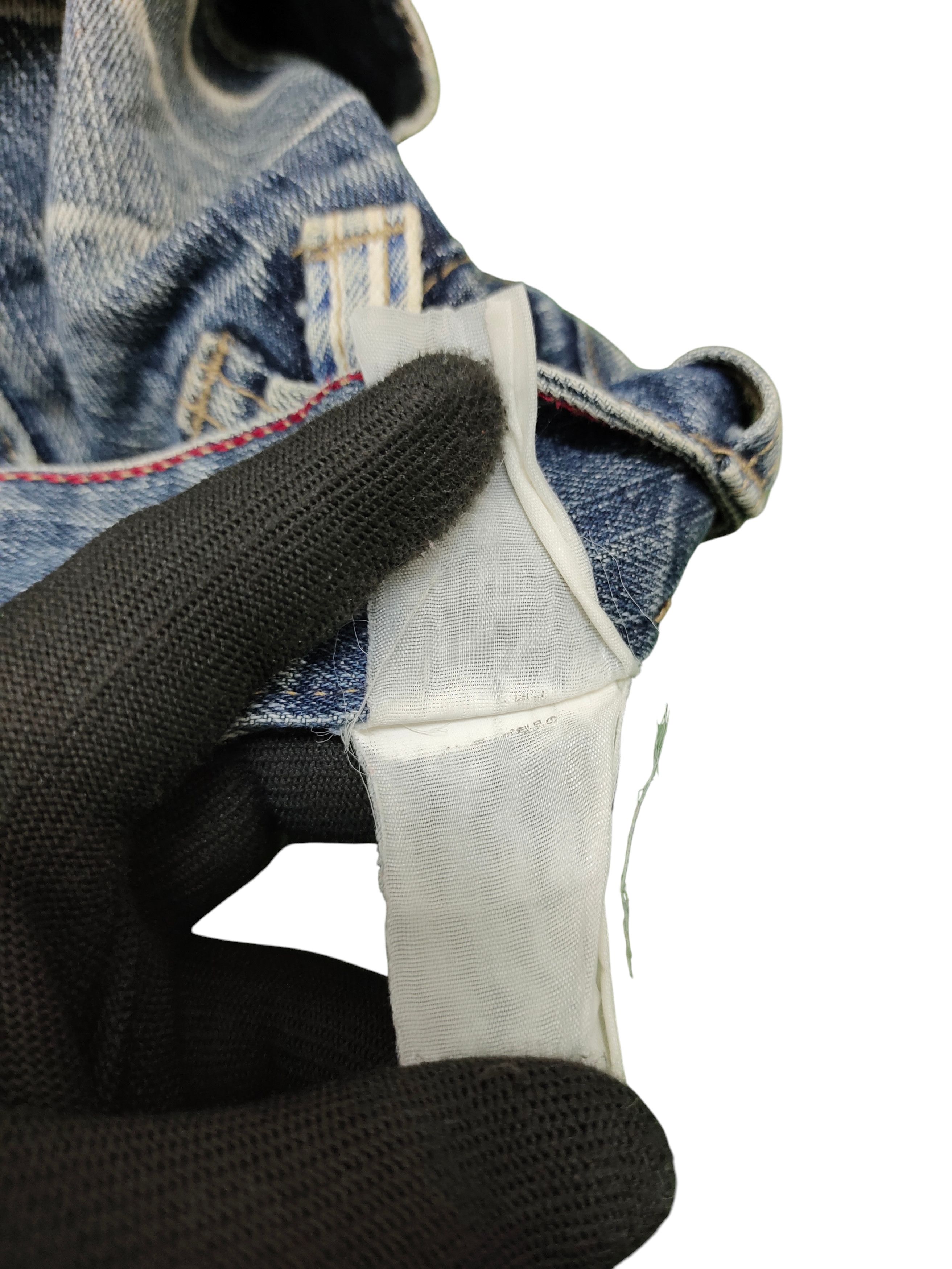Undercover Creation Japan Double Waist Patchwork Clawmark Distress Jean Size US 32 / EU 48 - 12 Thumbnail