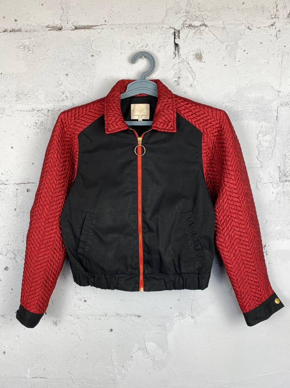 Opening Ceremony Opening Ceremony Satin Bomber Jacket Varsity Cropped Size US S / EU 44-46 / 1 - 3 Thumbnail