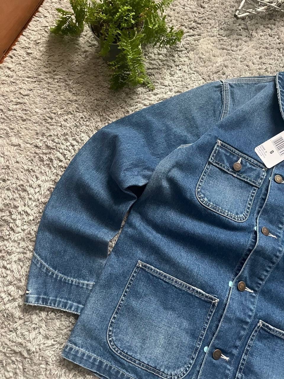 Carhartt × Vintage Carhartt Jeans Light Jacket Streetwear Vintage Logo Rare Size US S / EU 44-46 / 1 - 4 Thumbnail