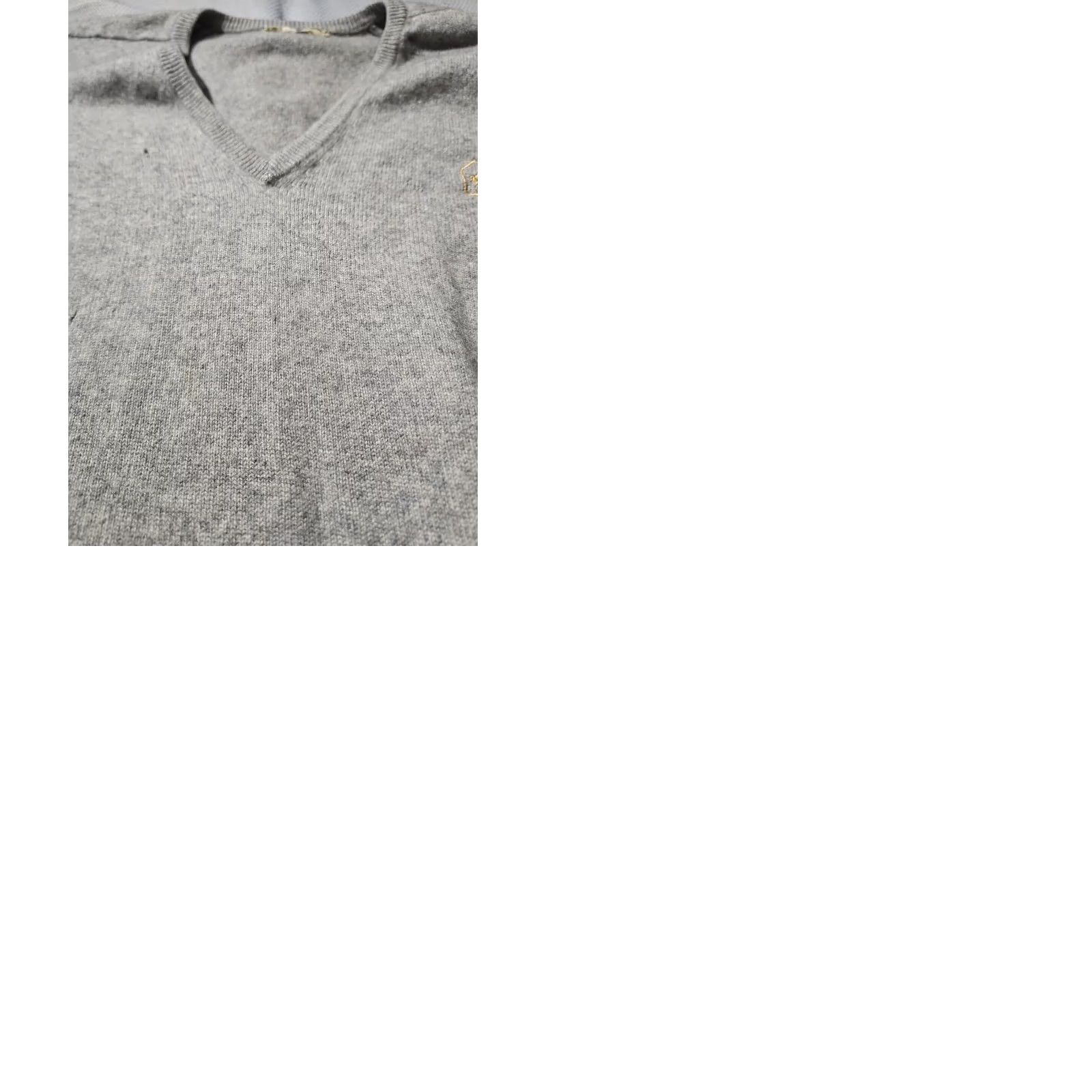 Logo 7 VINTAGE Braemar Sweater Mens Sz 48 Gray 1990s 100% Cashmere Logo Scotland 90s Size L / US 10 / IT 46 - 10 Thumbnail