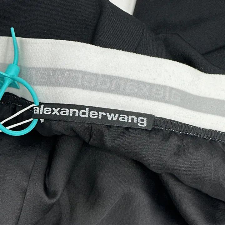 Alexander Wang Alexander Wang Black High-Waisted Casual Pants - Size 30" / US 8 / IT 44 - 2 Thumbnail